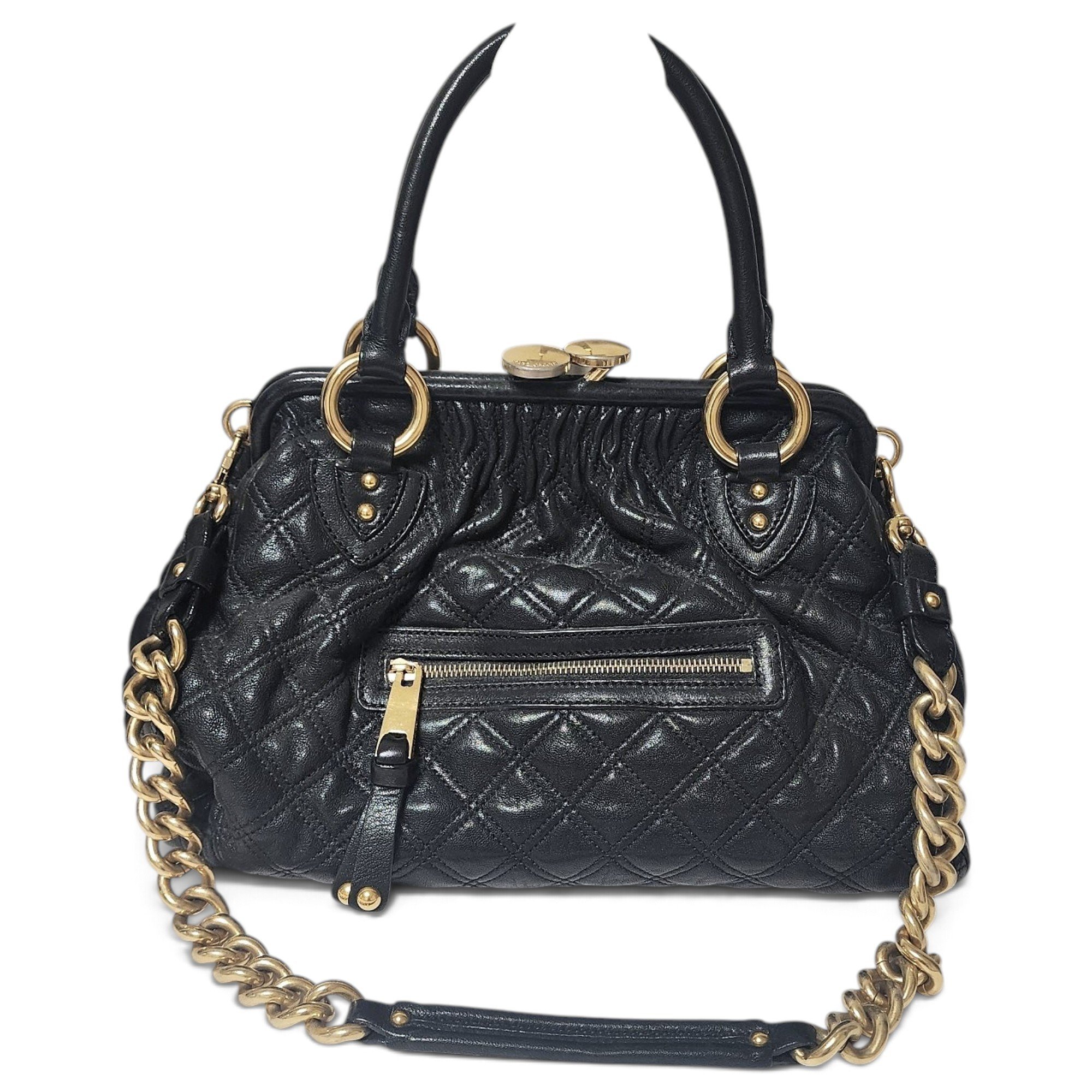 Stam leather handbag