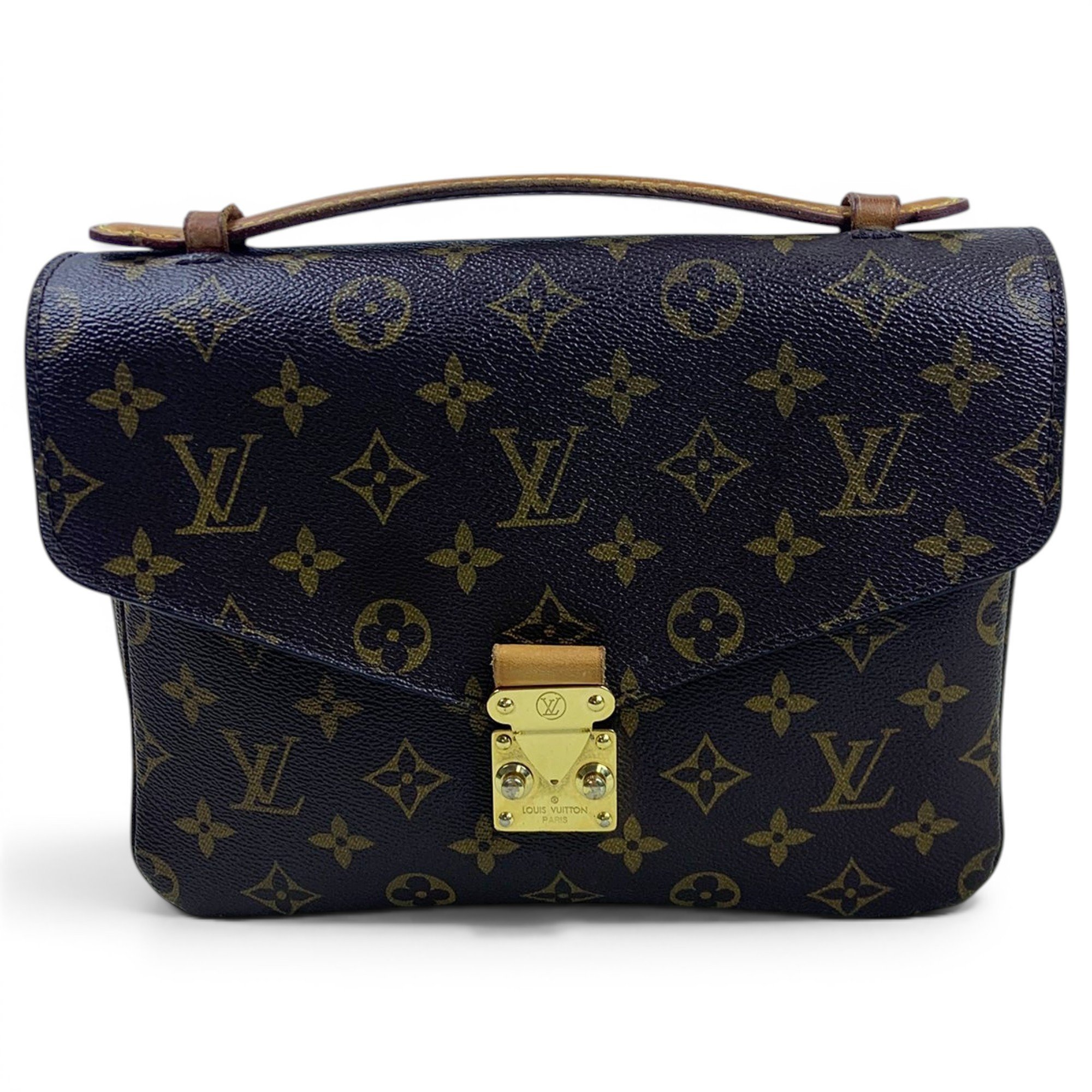 Metis leather handbag