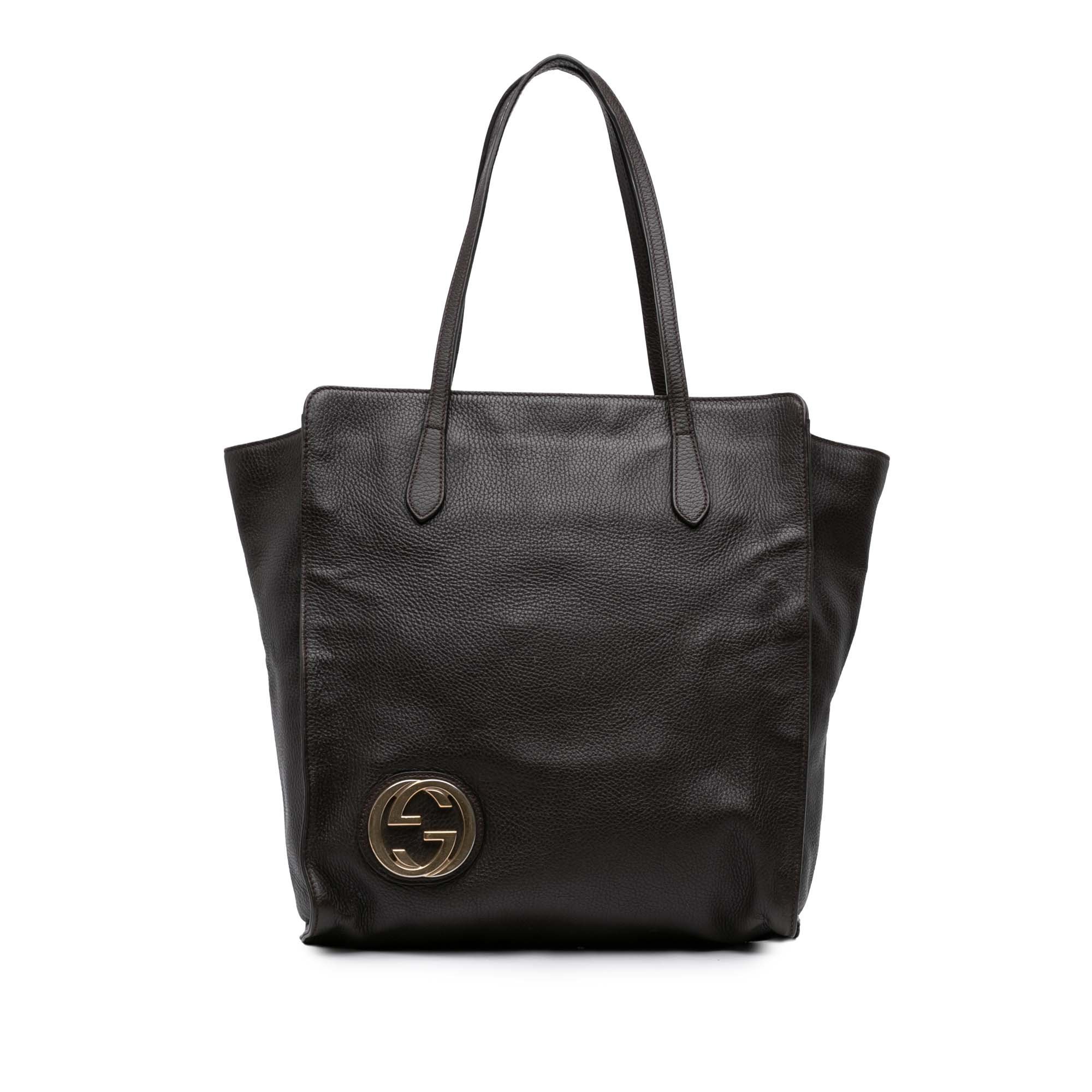 Gucci Interlocking leather handbag