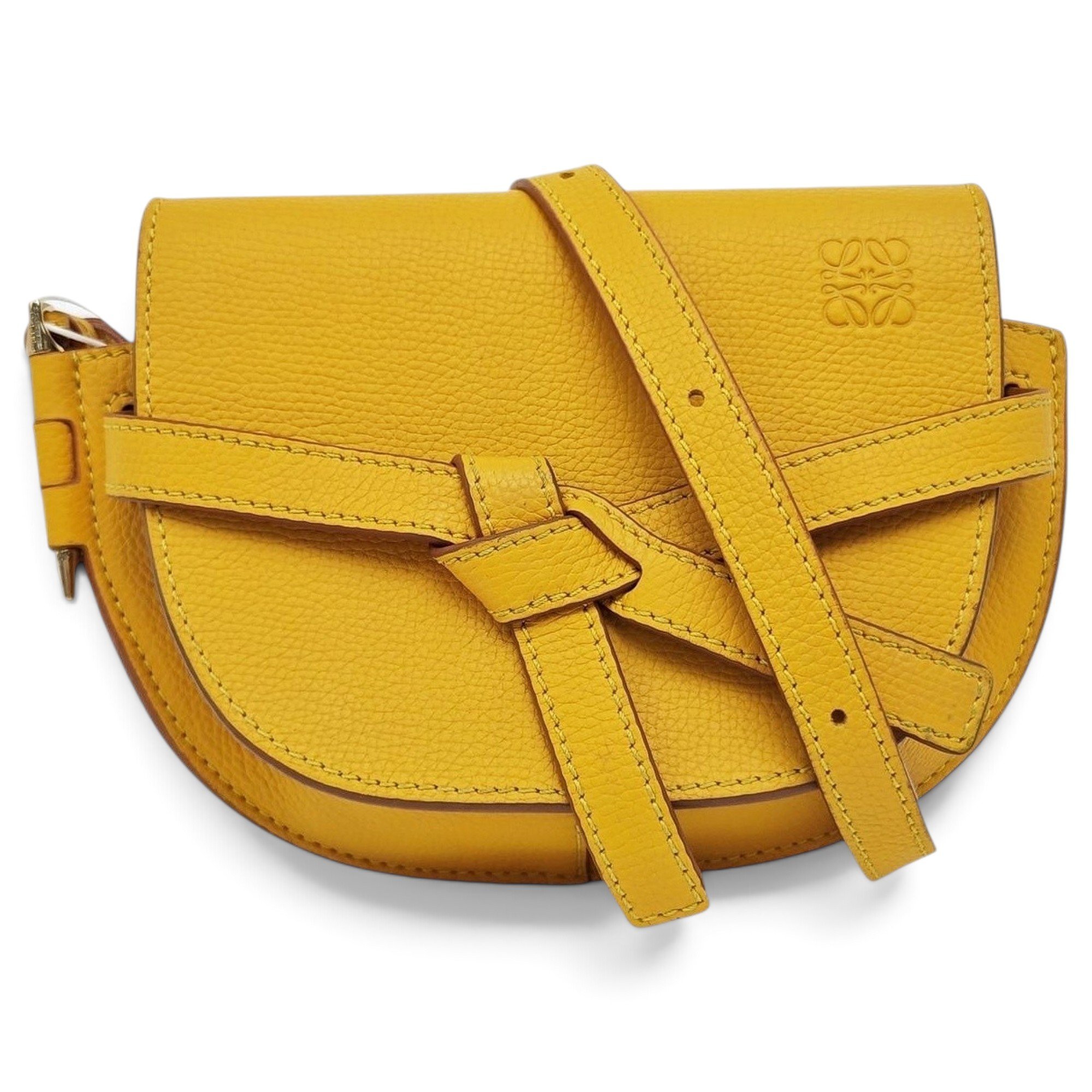 Gate leather handbag
