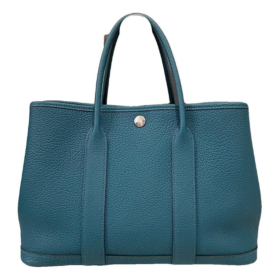 Garden Party leather handbag