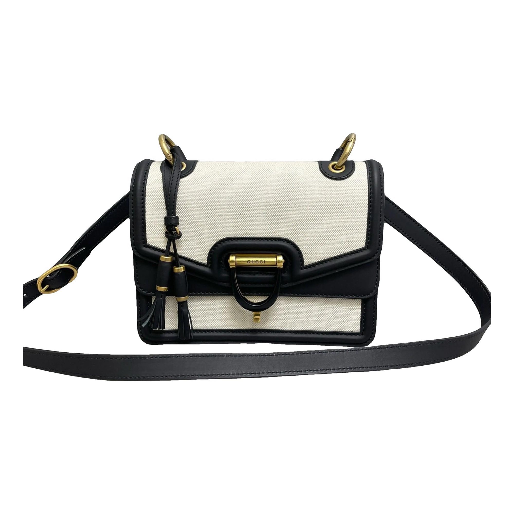 Horsebit 1955 Flap cloth handbag