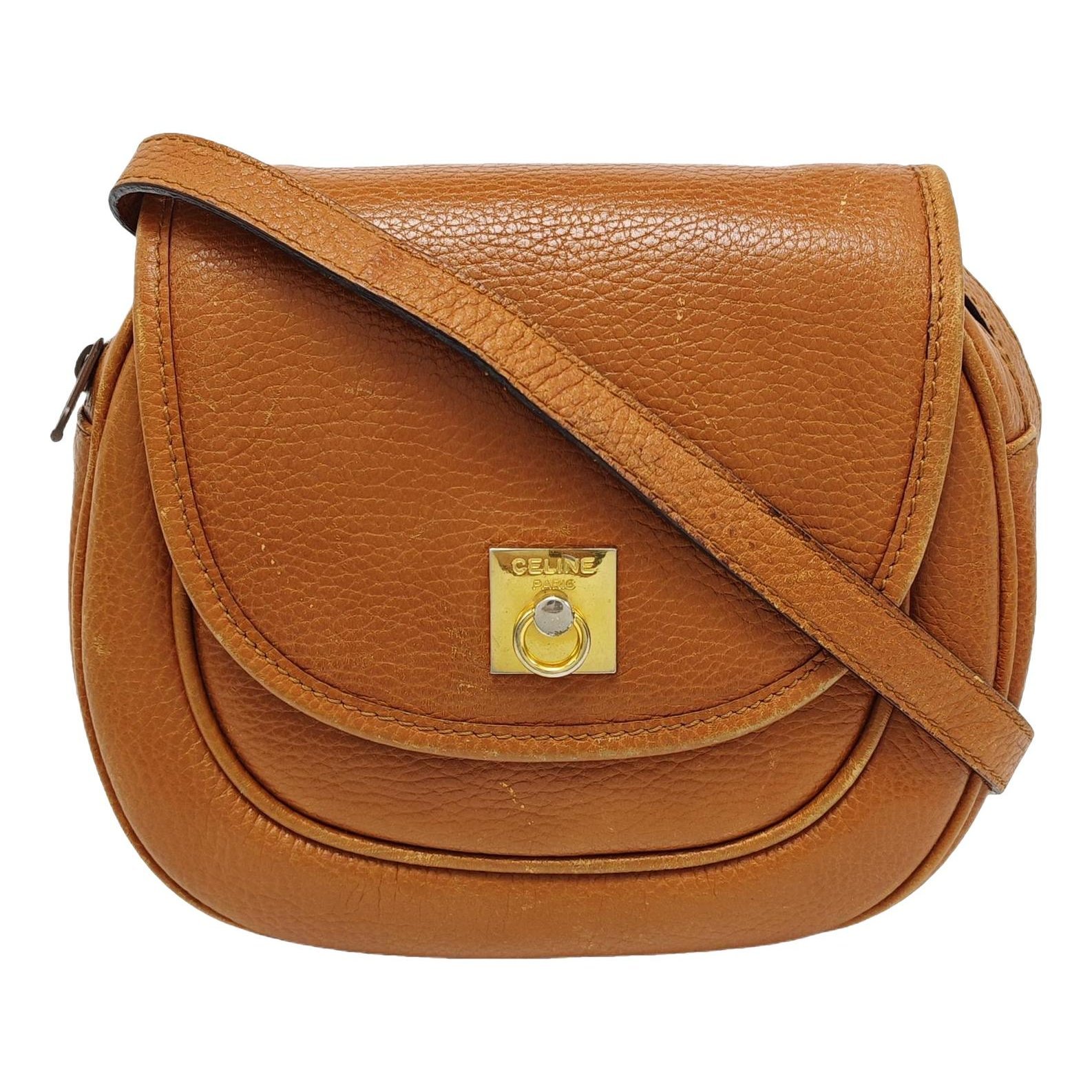Leather crossbody bag