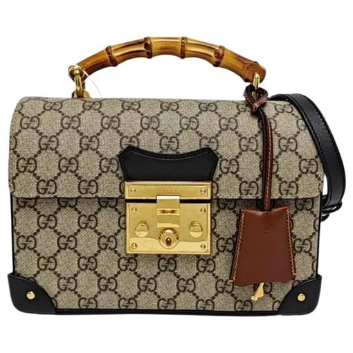 Gucci Padlock leather handbag