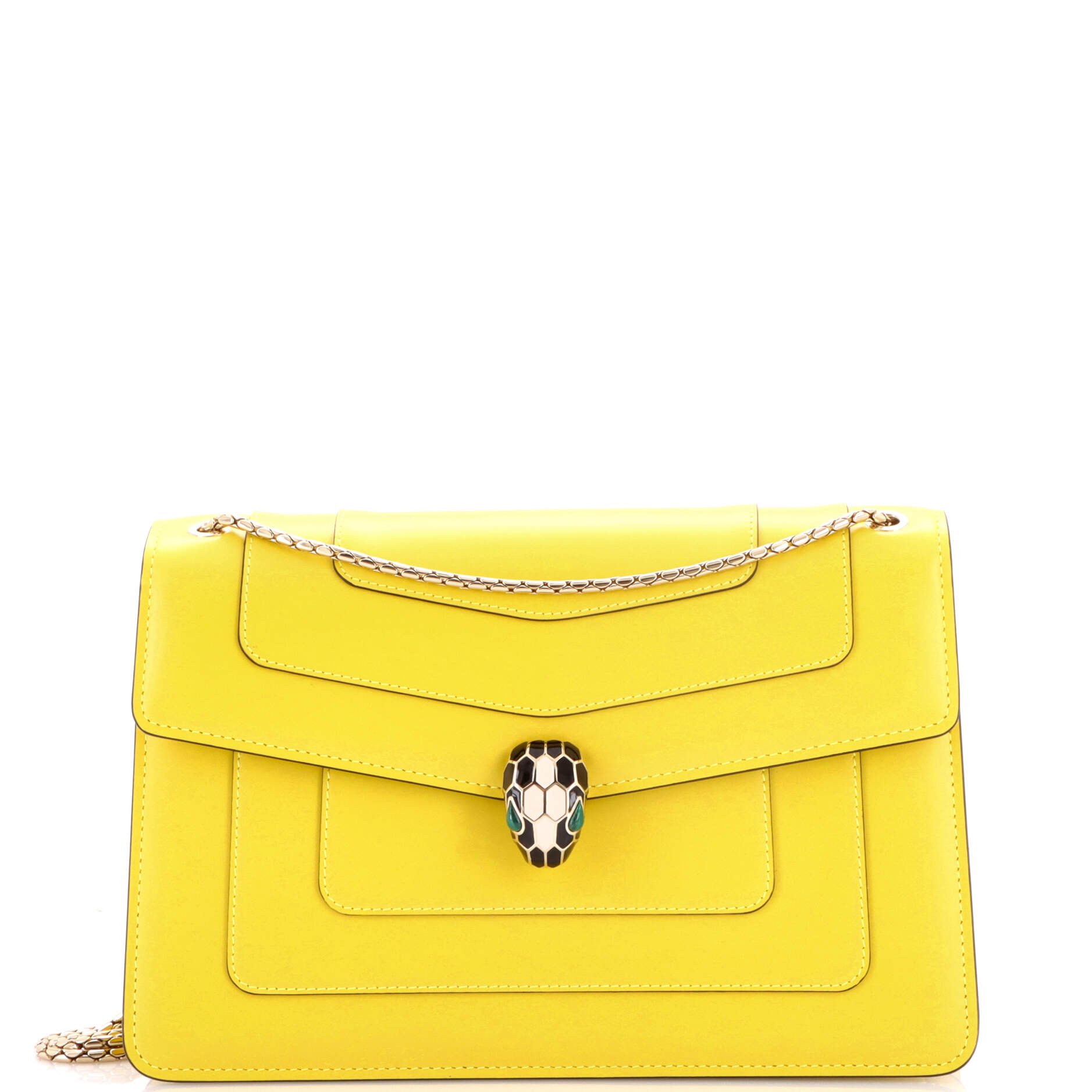 Serpenti Forever Shoulder Bag Leather Medium