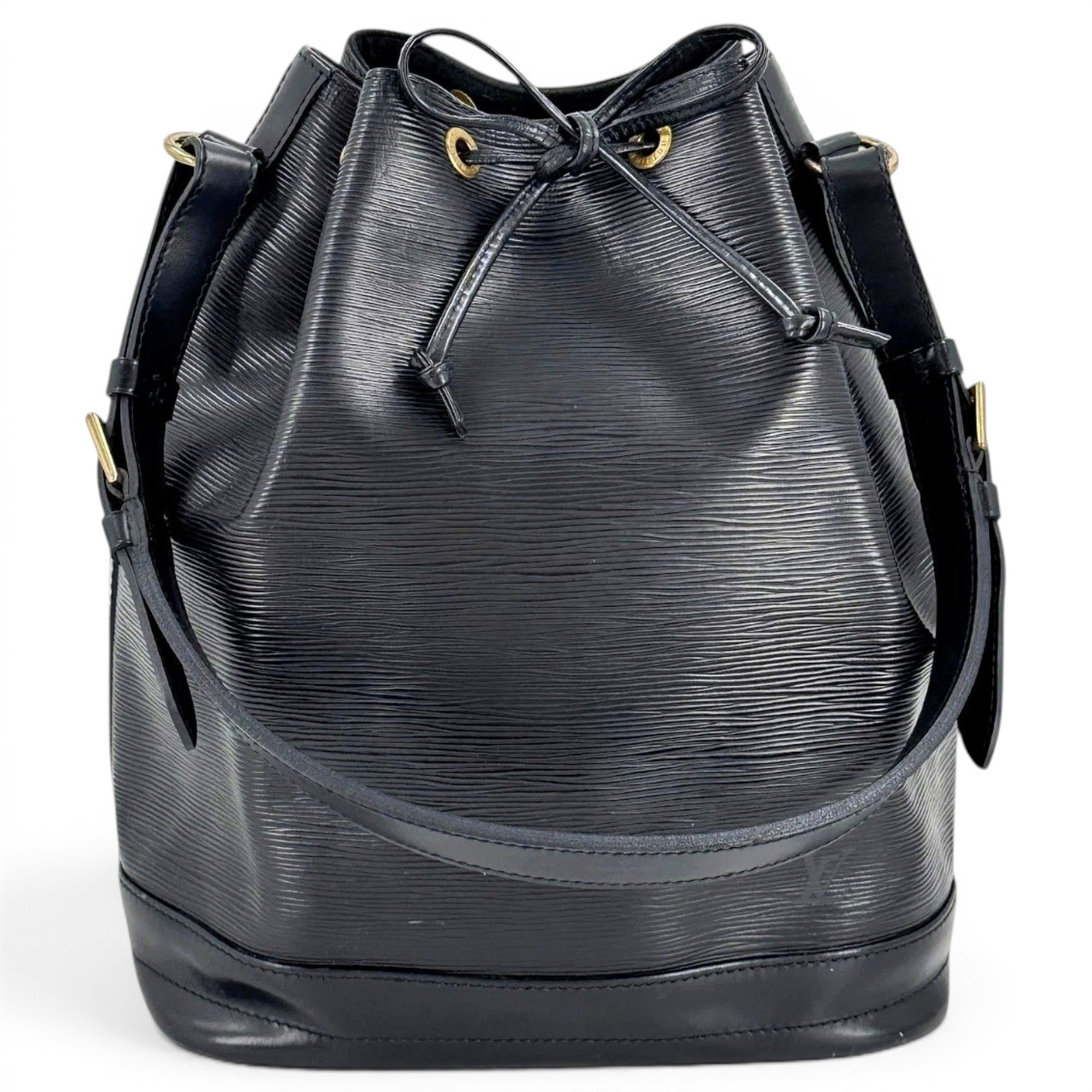 Petit Noé trunk leather handbag