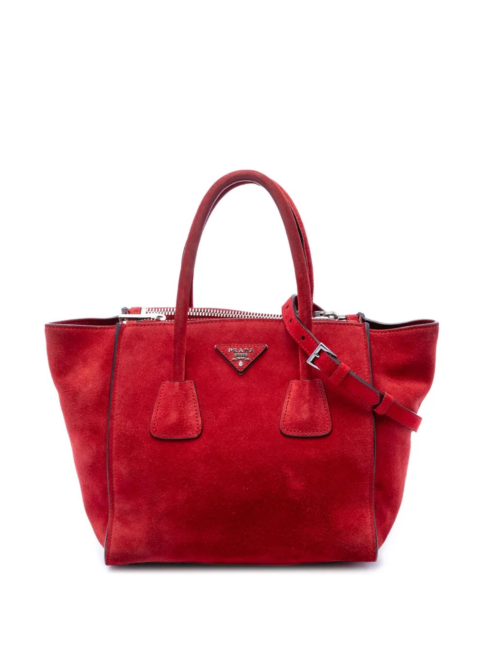2010-2026 Small Scamosciato Twin Pocket satchel