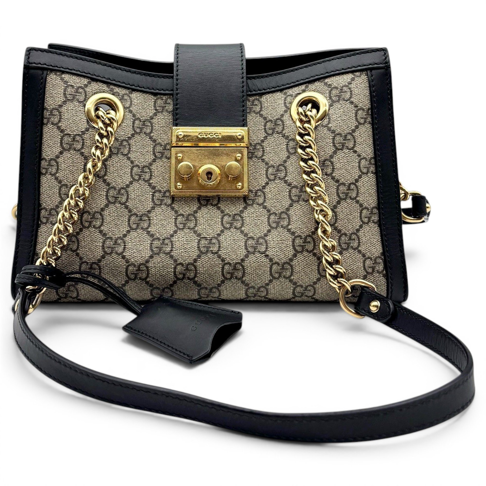 Padlock cloth handbag
