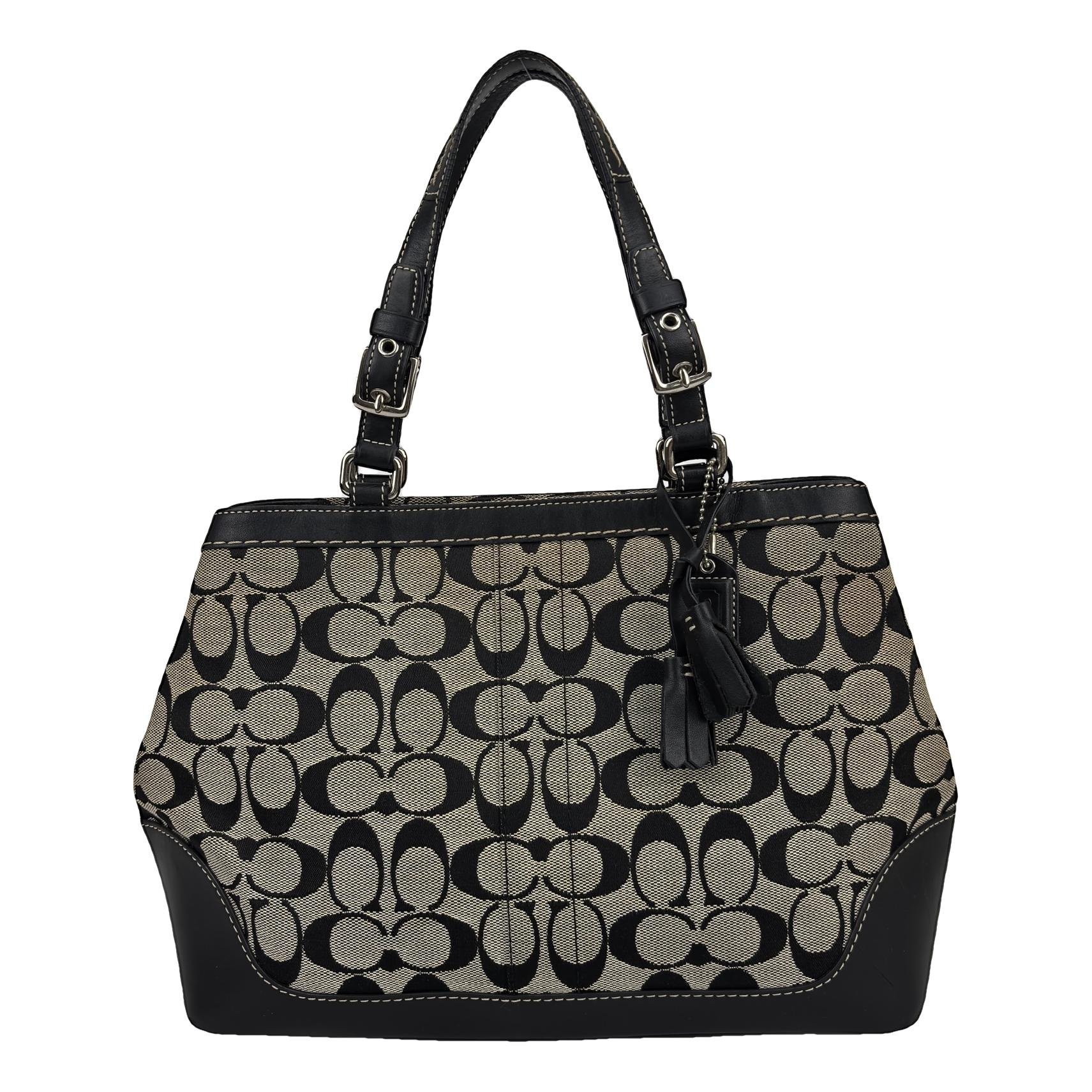 Signature Sufflette cloth handbag
