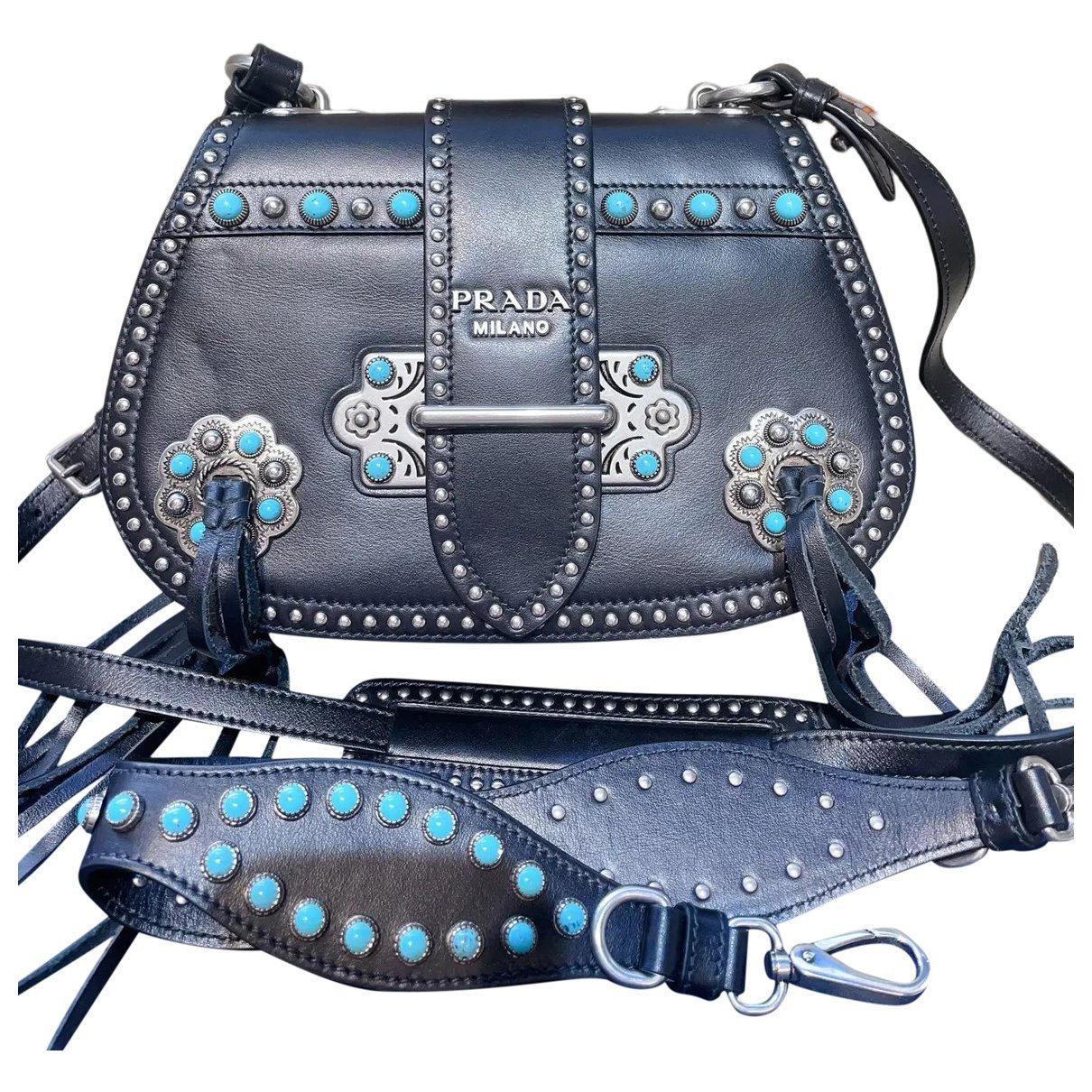 Sidonie leather handbag