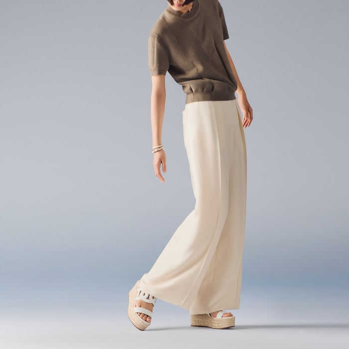Blanc Ithea 30 Espadrille