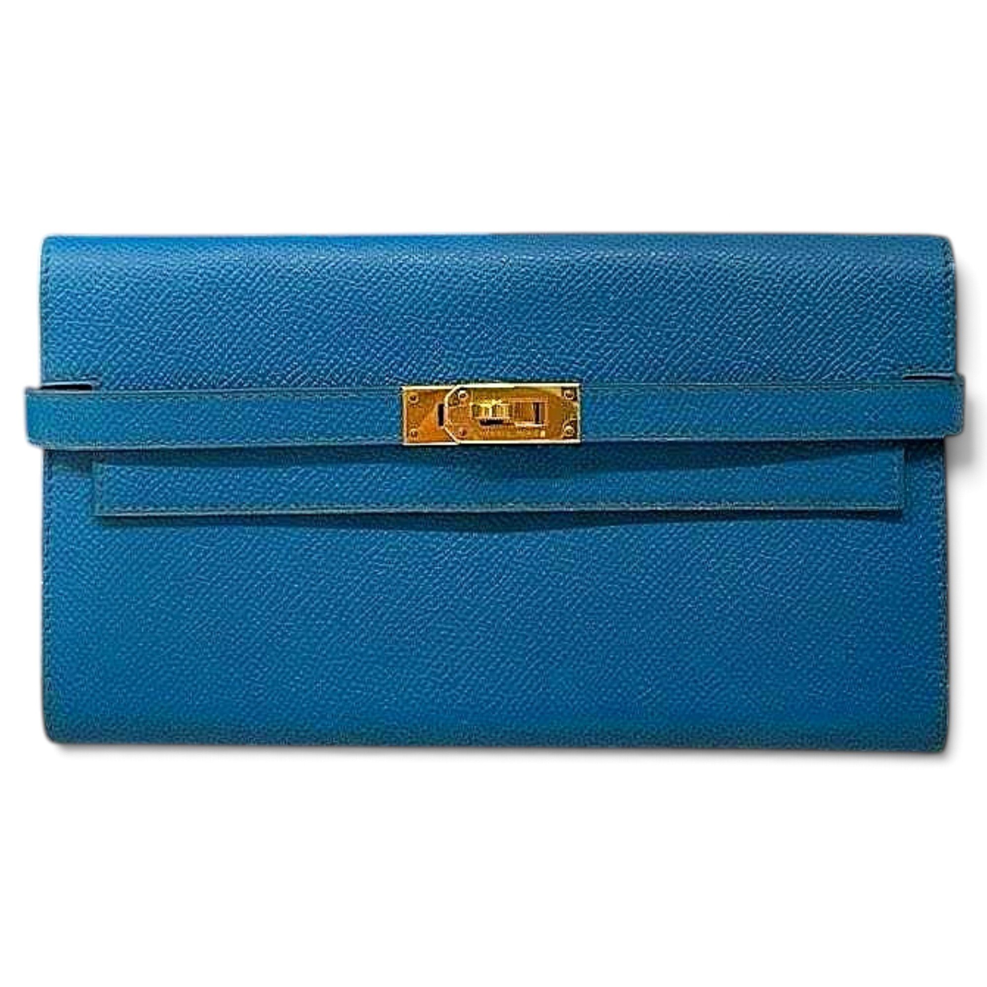 Kelly to go leather clutch bag