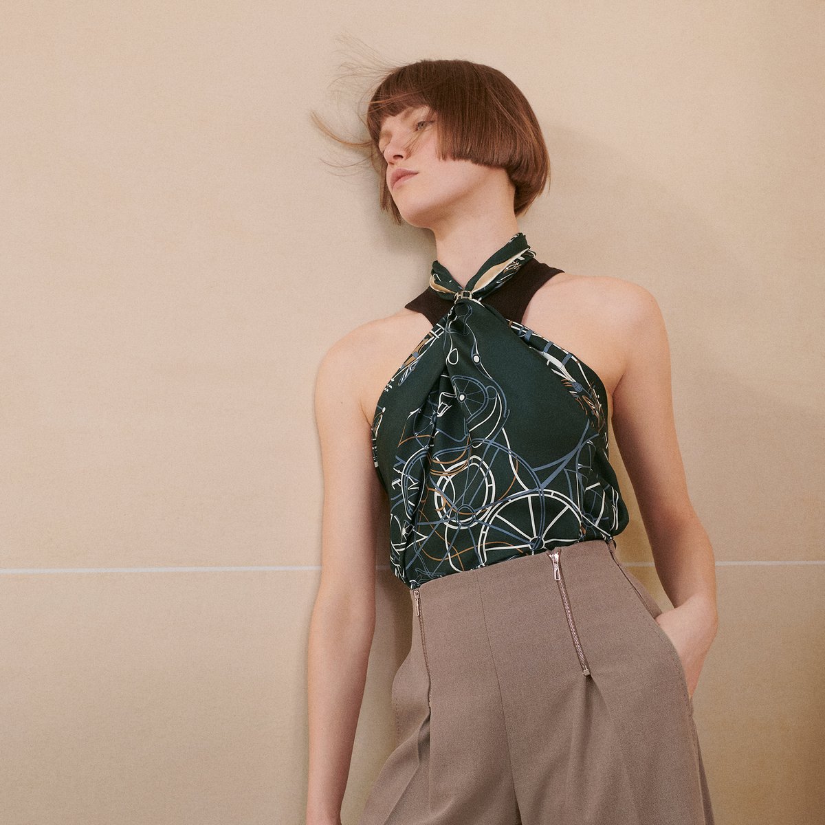 Lenço 90 Complication Équestre