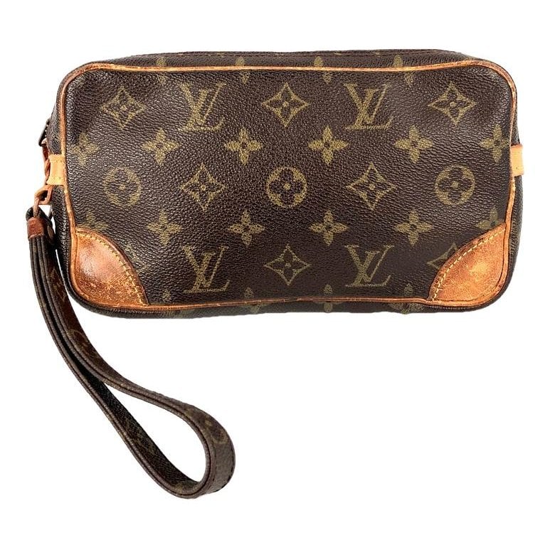 Marly Dragonne cloth clutch bag