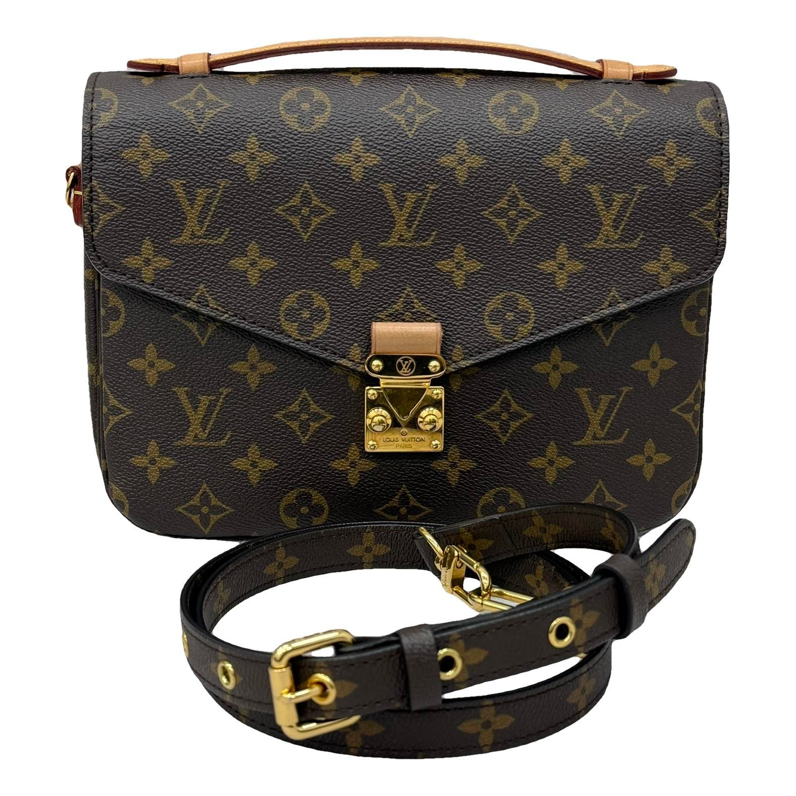 Metis leather handbag