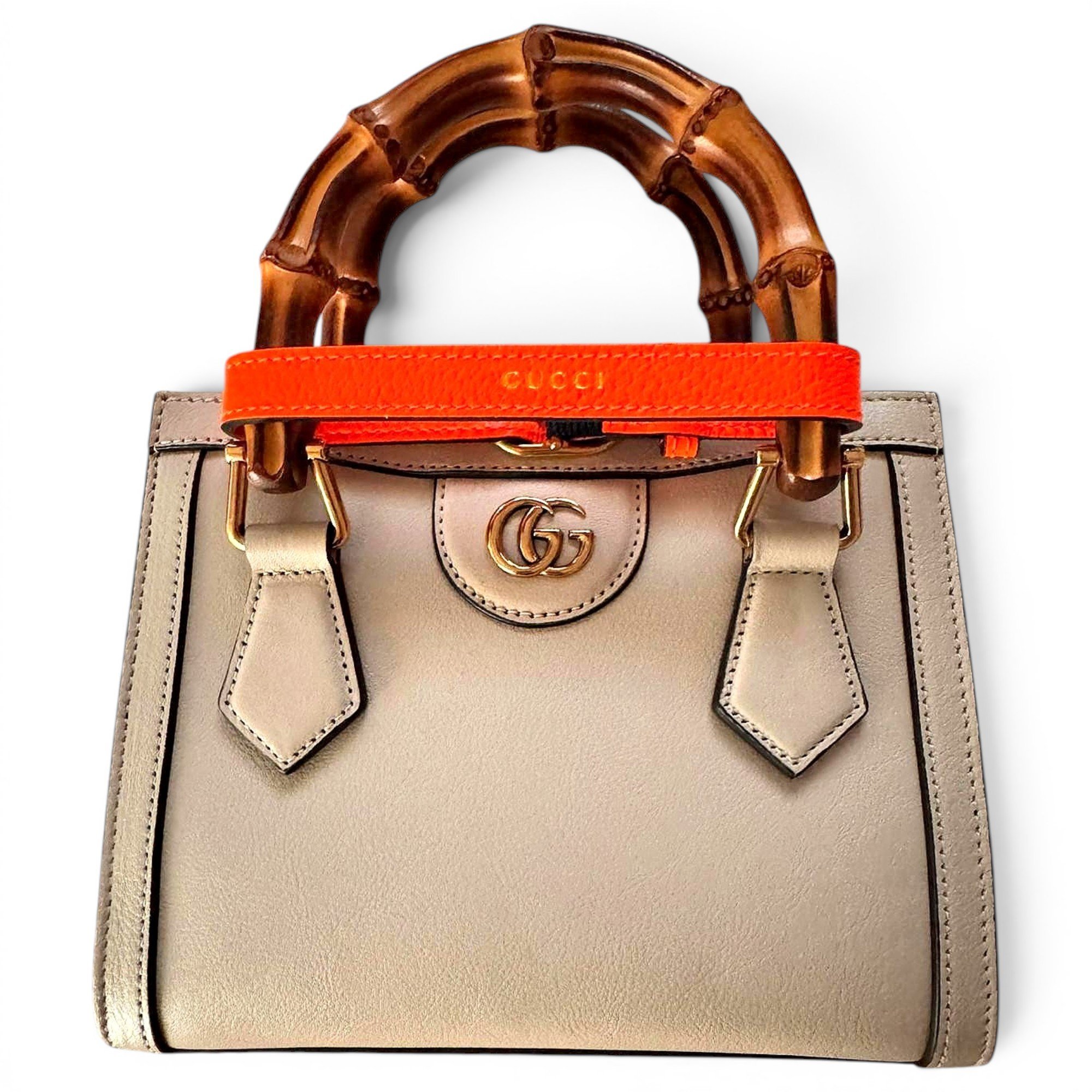 Diana Bamboo leather crossbody bag