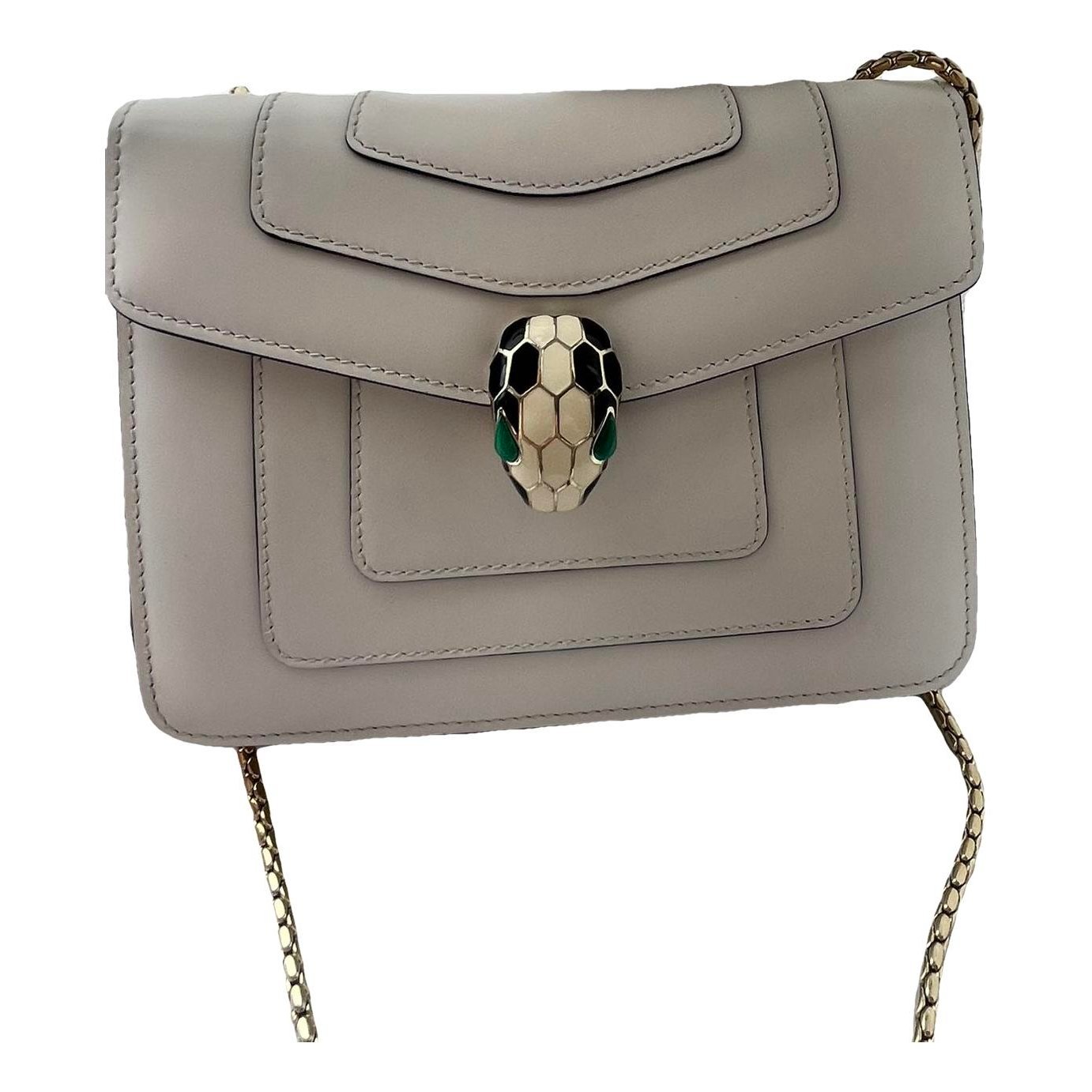 Serpenti leather crossbody bag