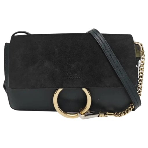 Faye leather crossbody bag