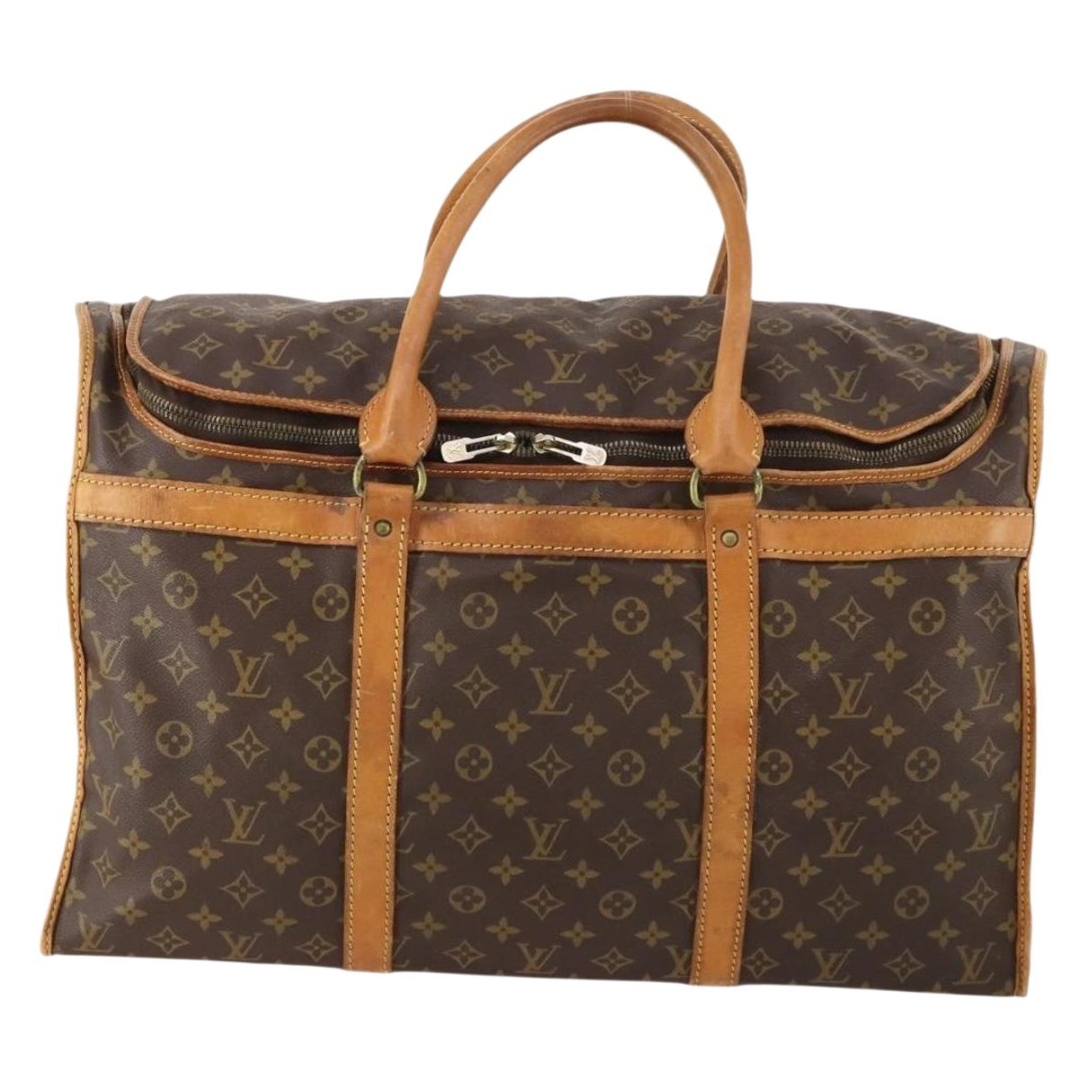 Louis Vuitton Leather bowling bag