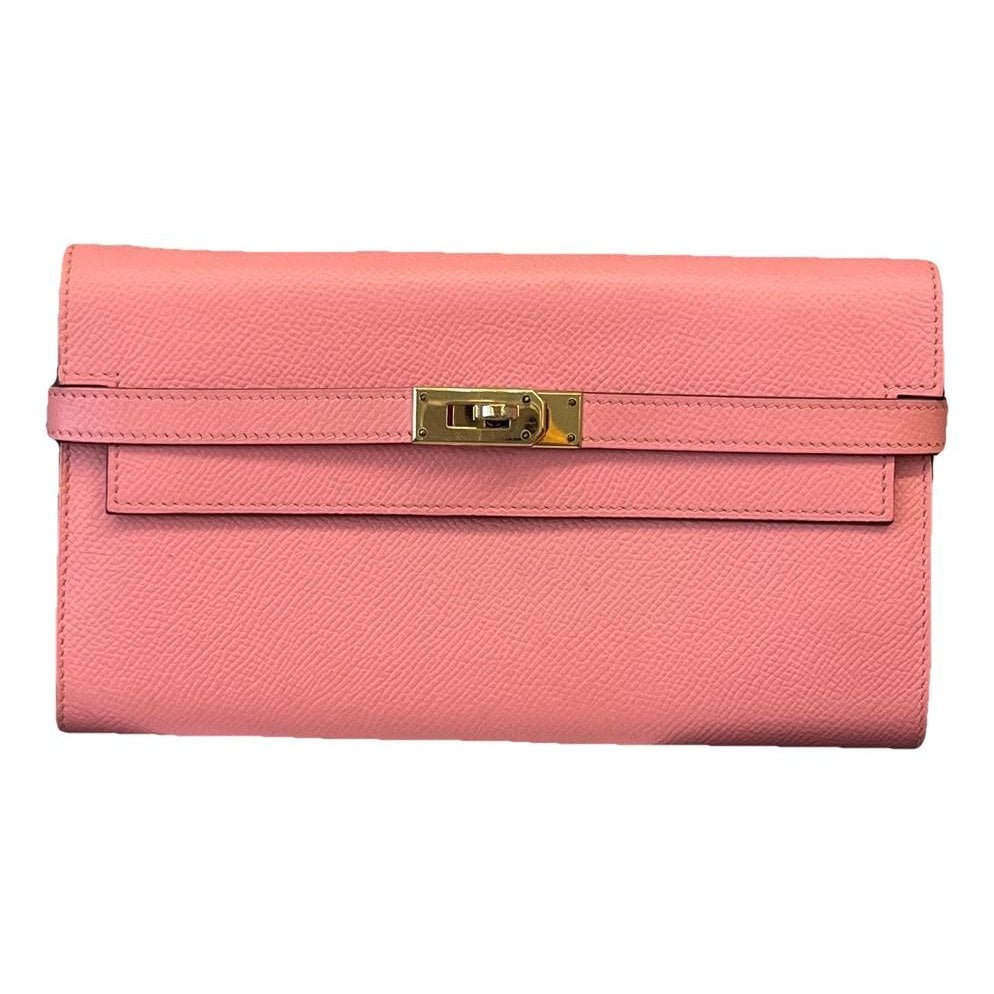 Kelly to go leather clutch bag