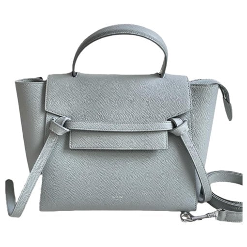 Belt leather handbag