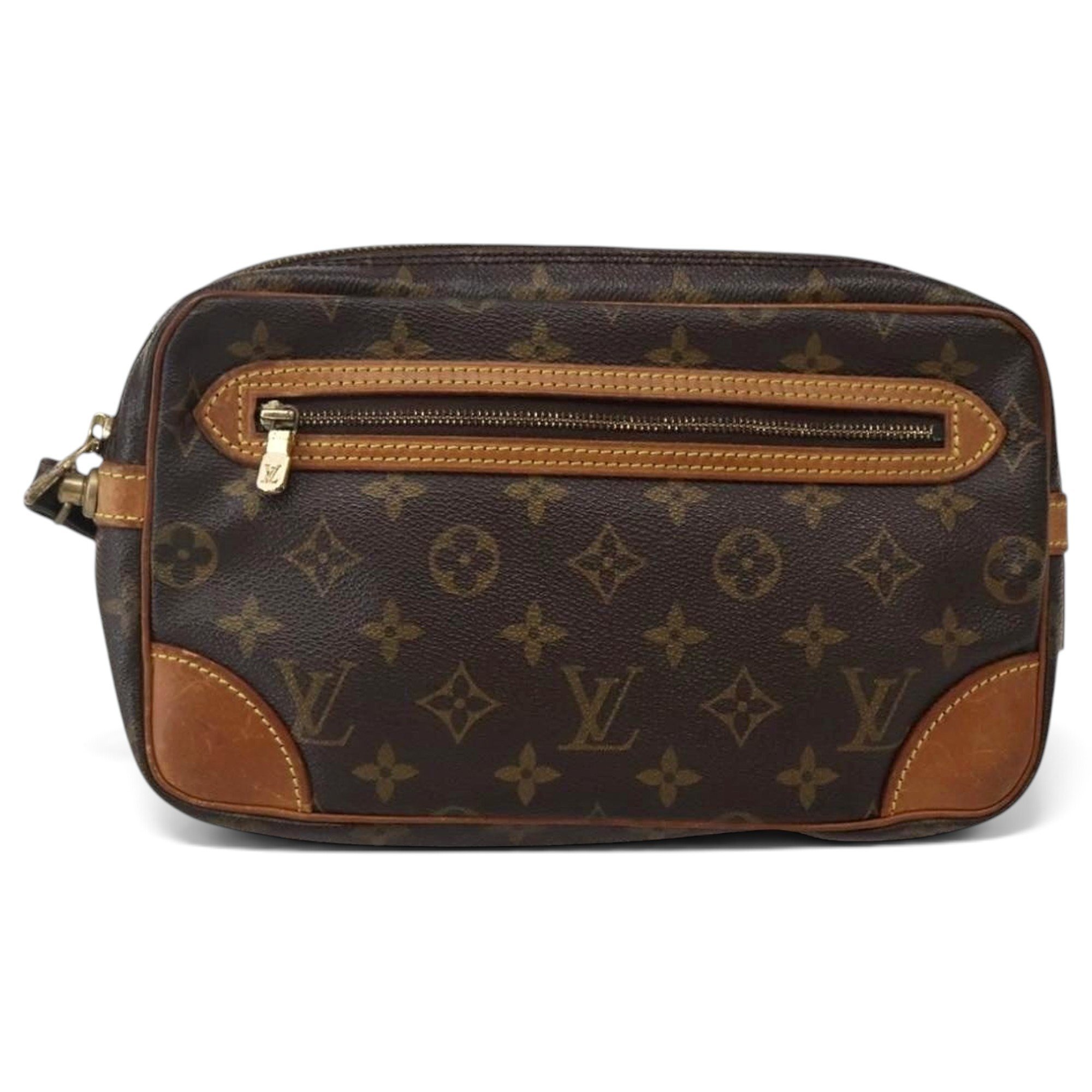 Marly Dragonne leather clutch bag