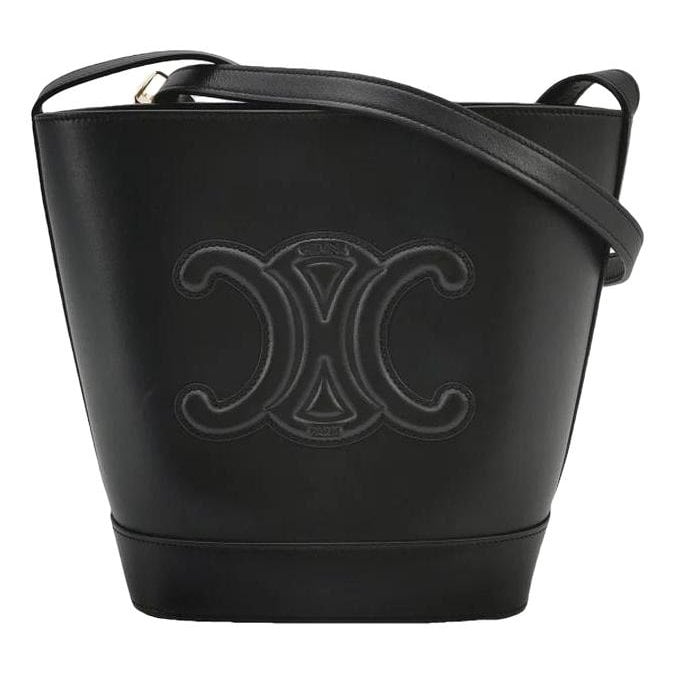 Triomphe leather mini bag