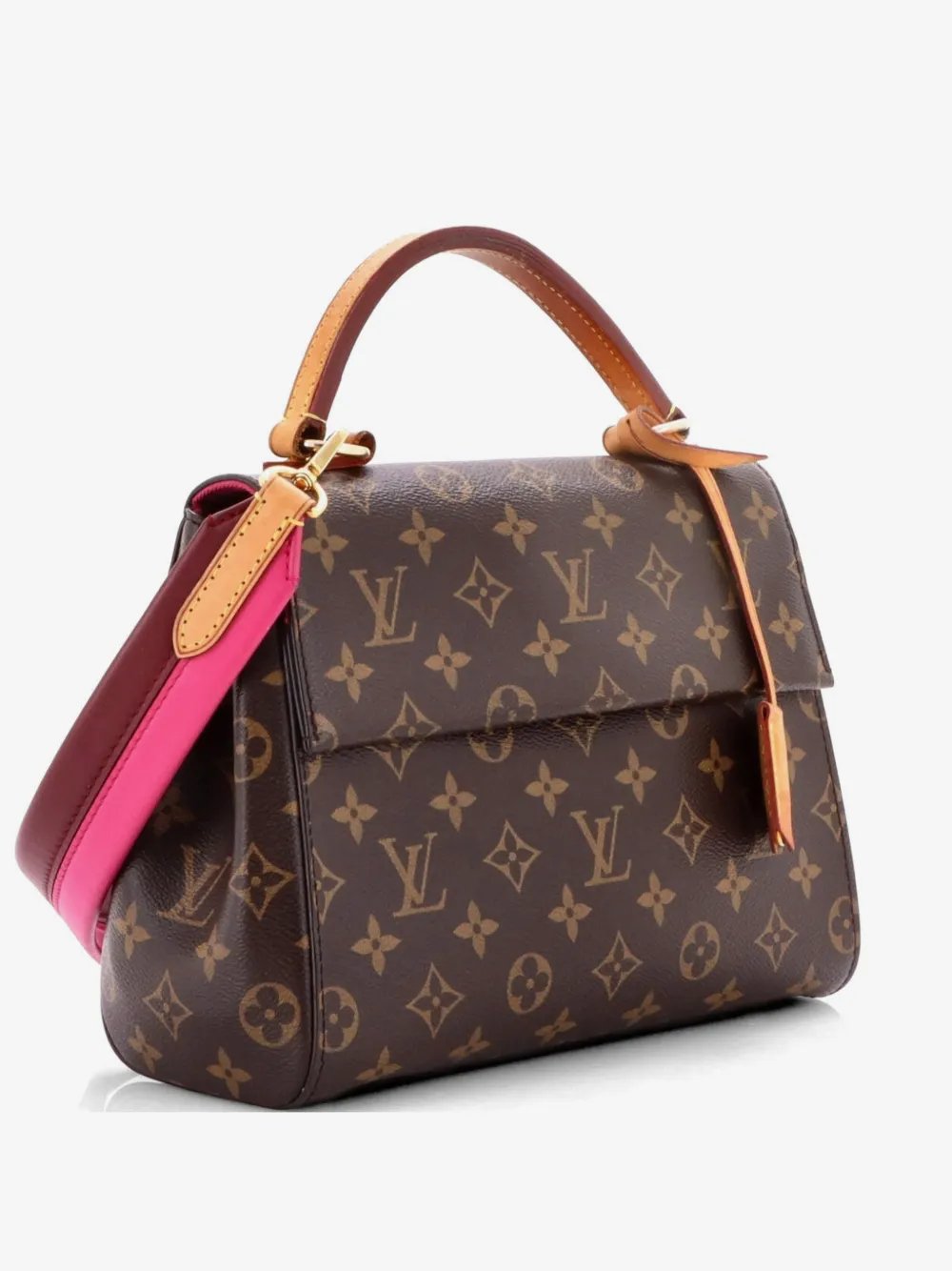 Cluny Top Handle Bag Monogram Canvas BB satchel
