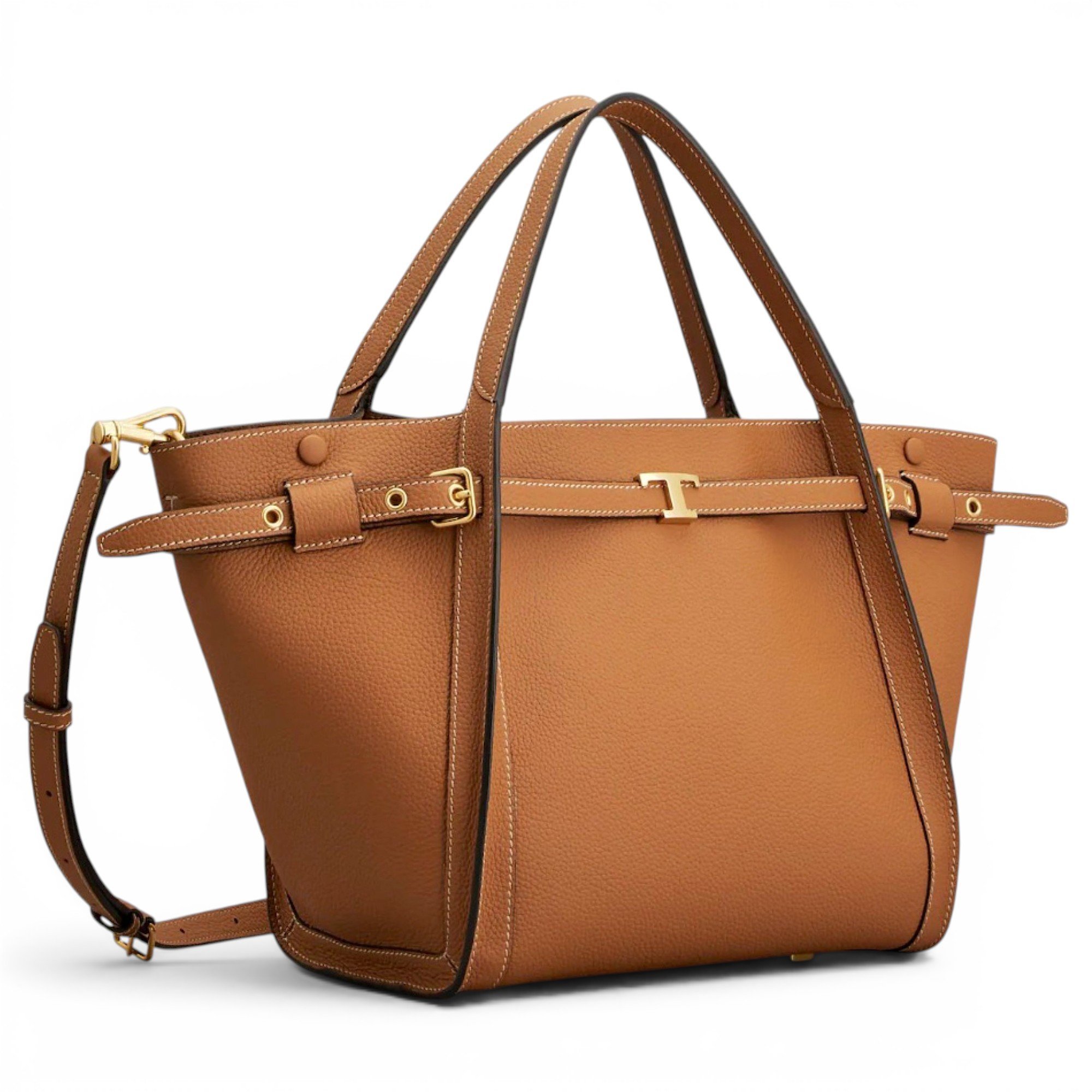 Leather tote