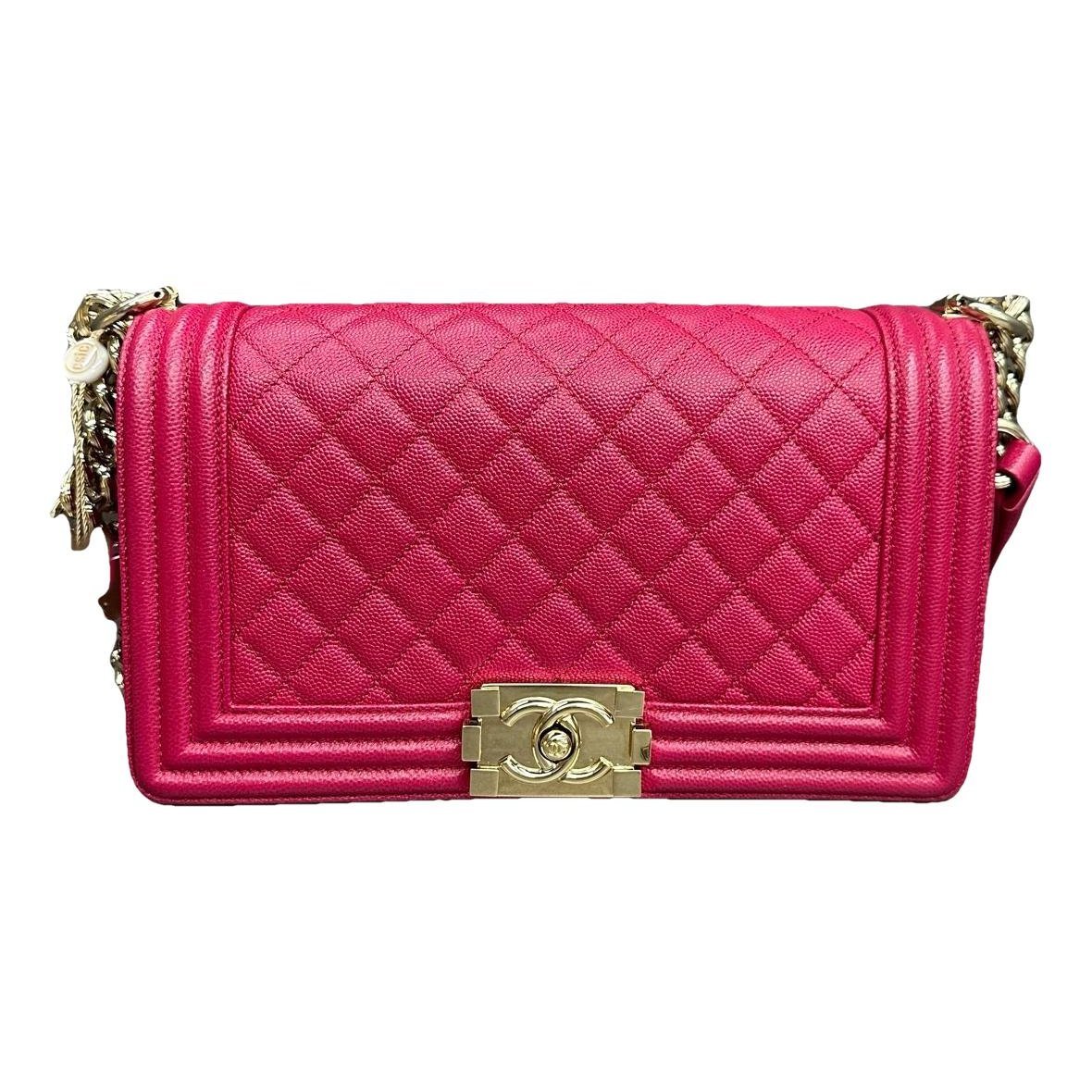 Boy leather crossbody bag