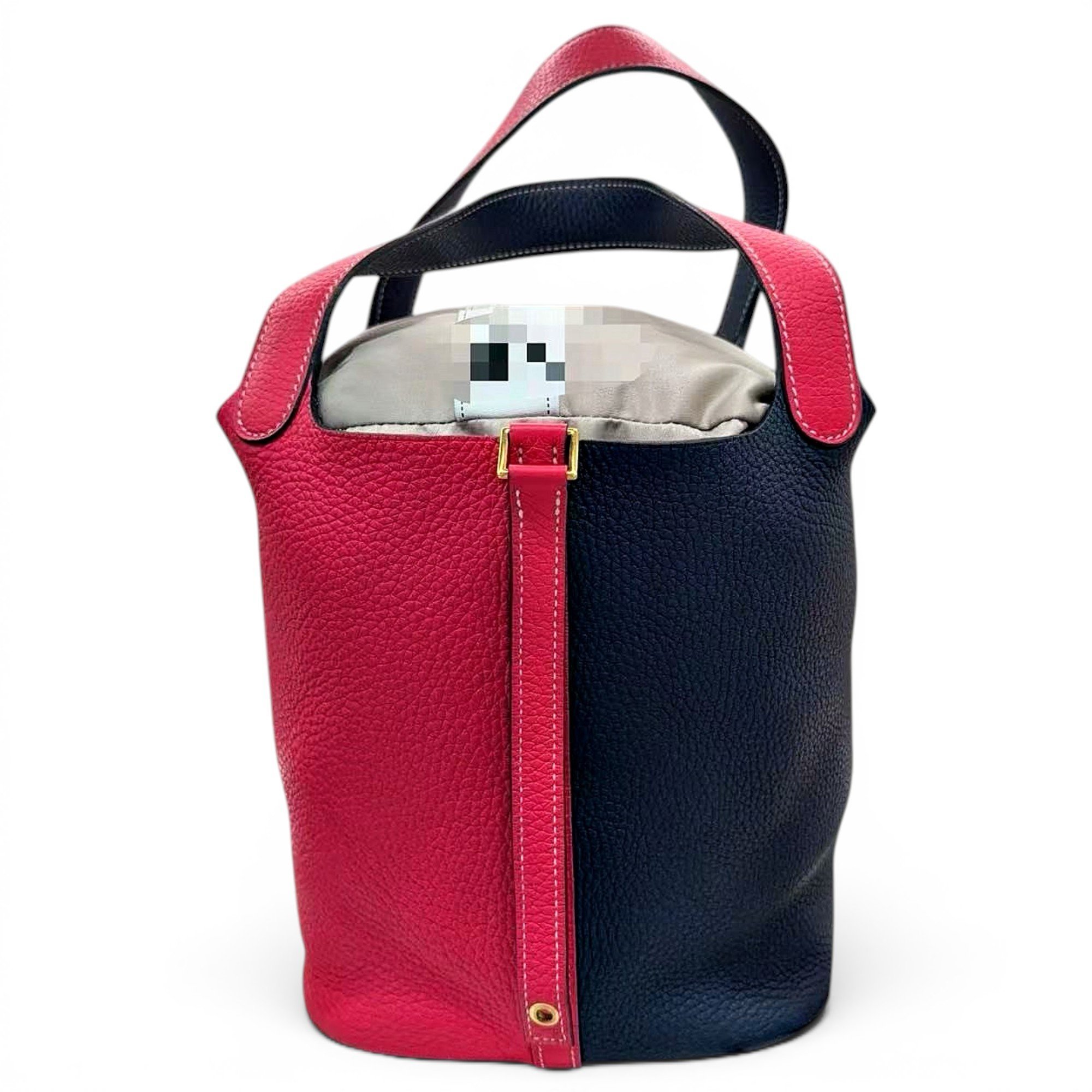 Picotin leather handbag