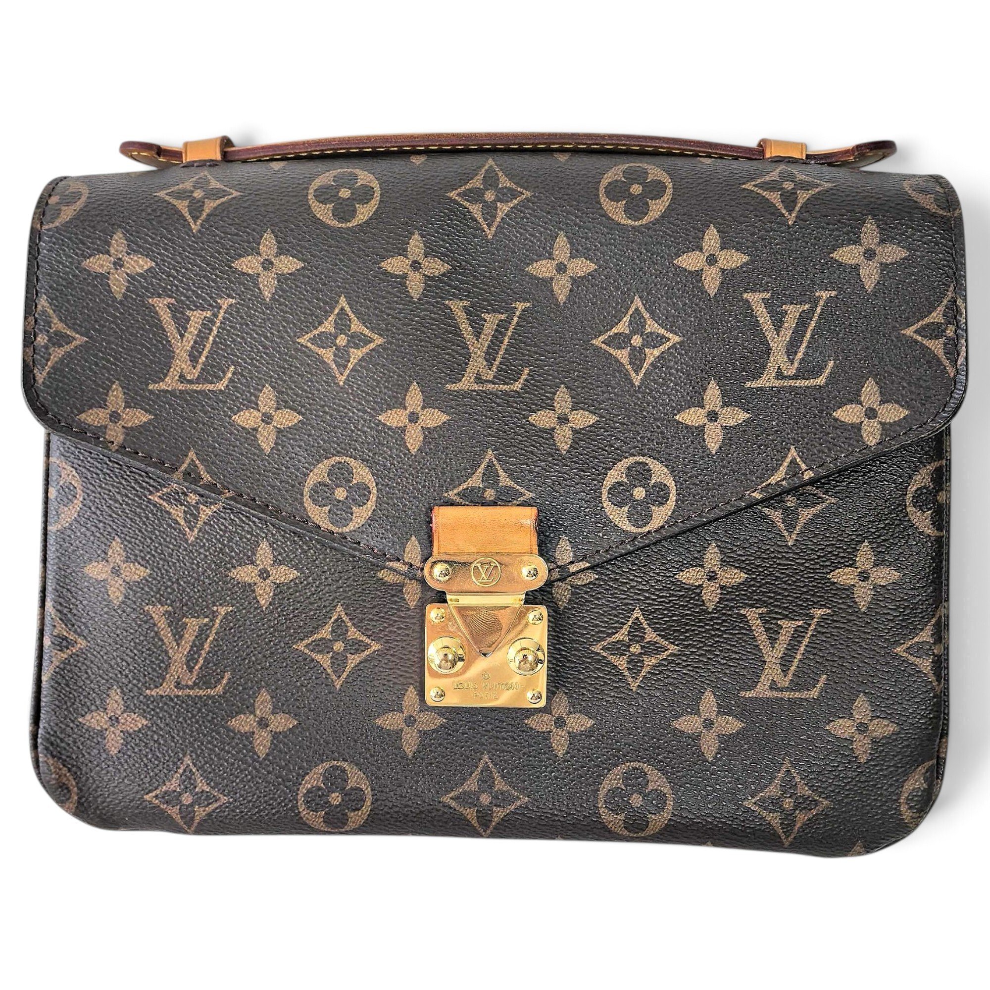 Metis leather handbag