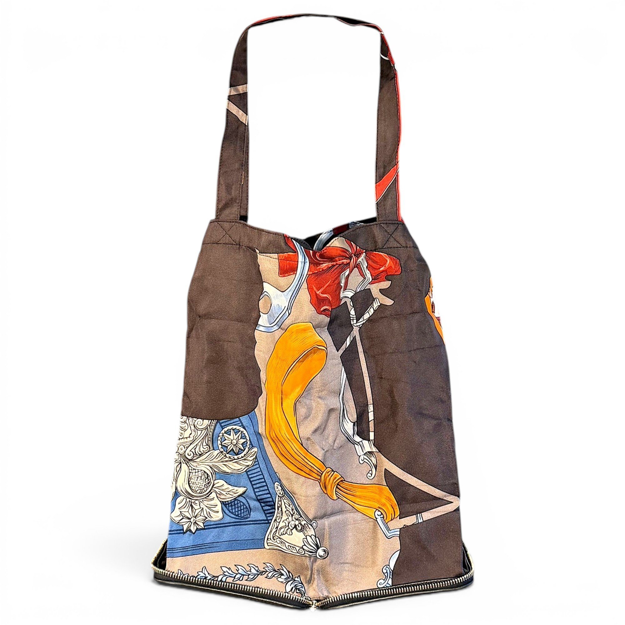 Silky Pop silk tote