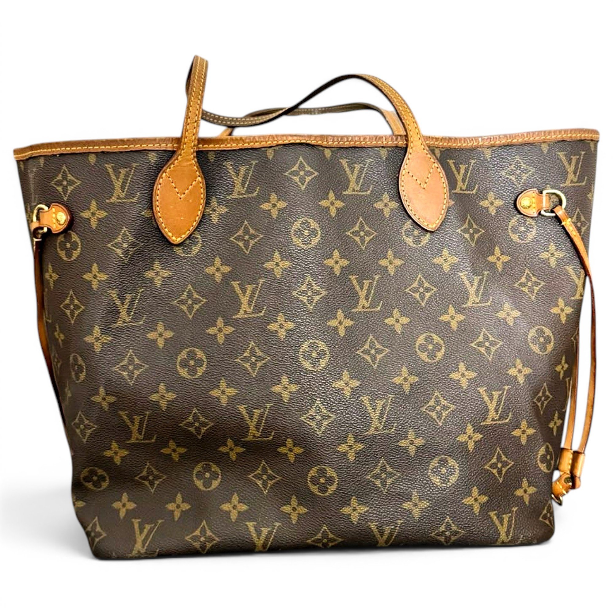 Neverfull leather tote
