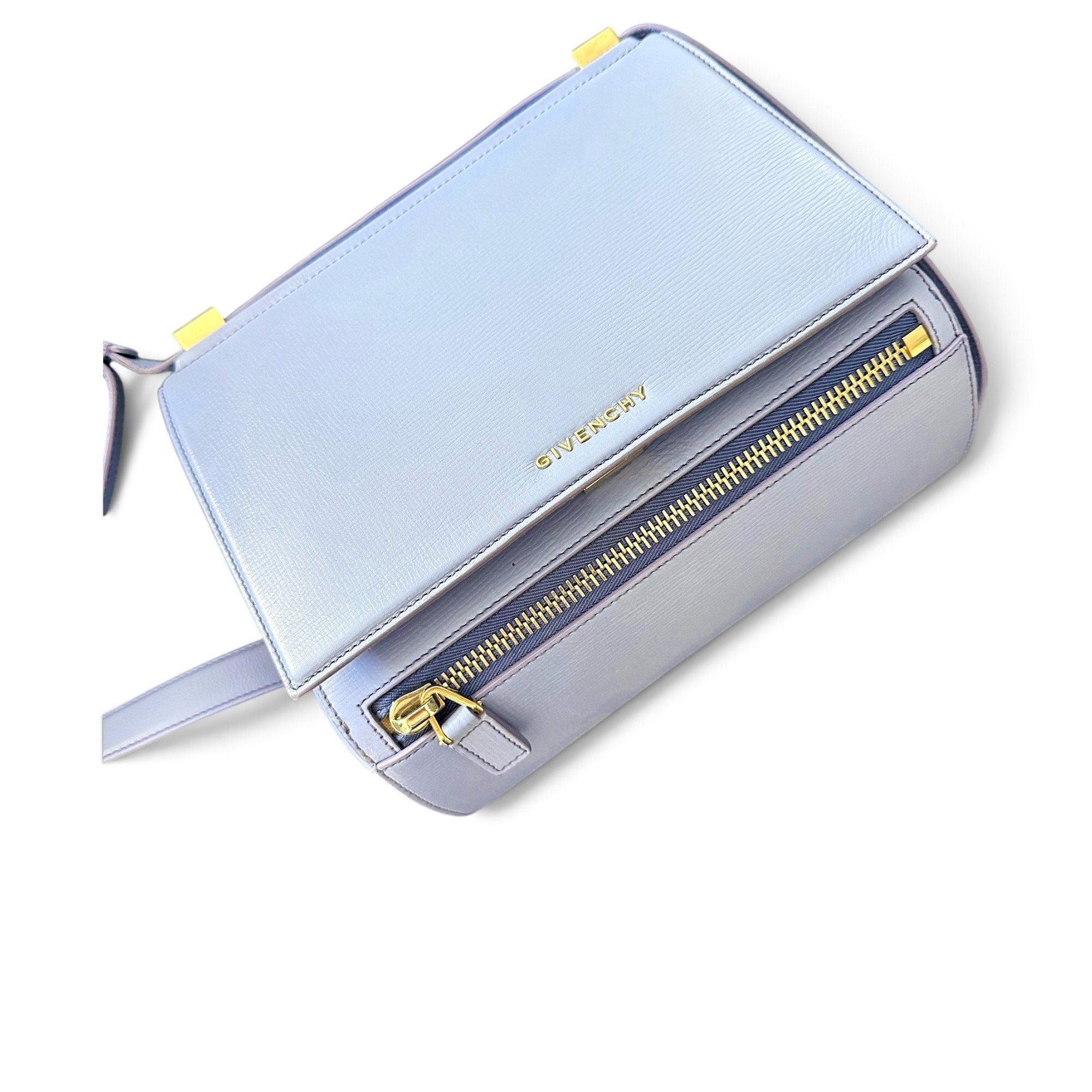 Pandora Box leather crossbody bag