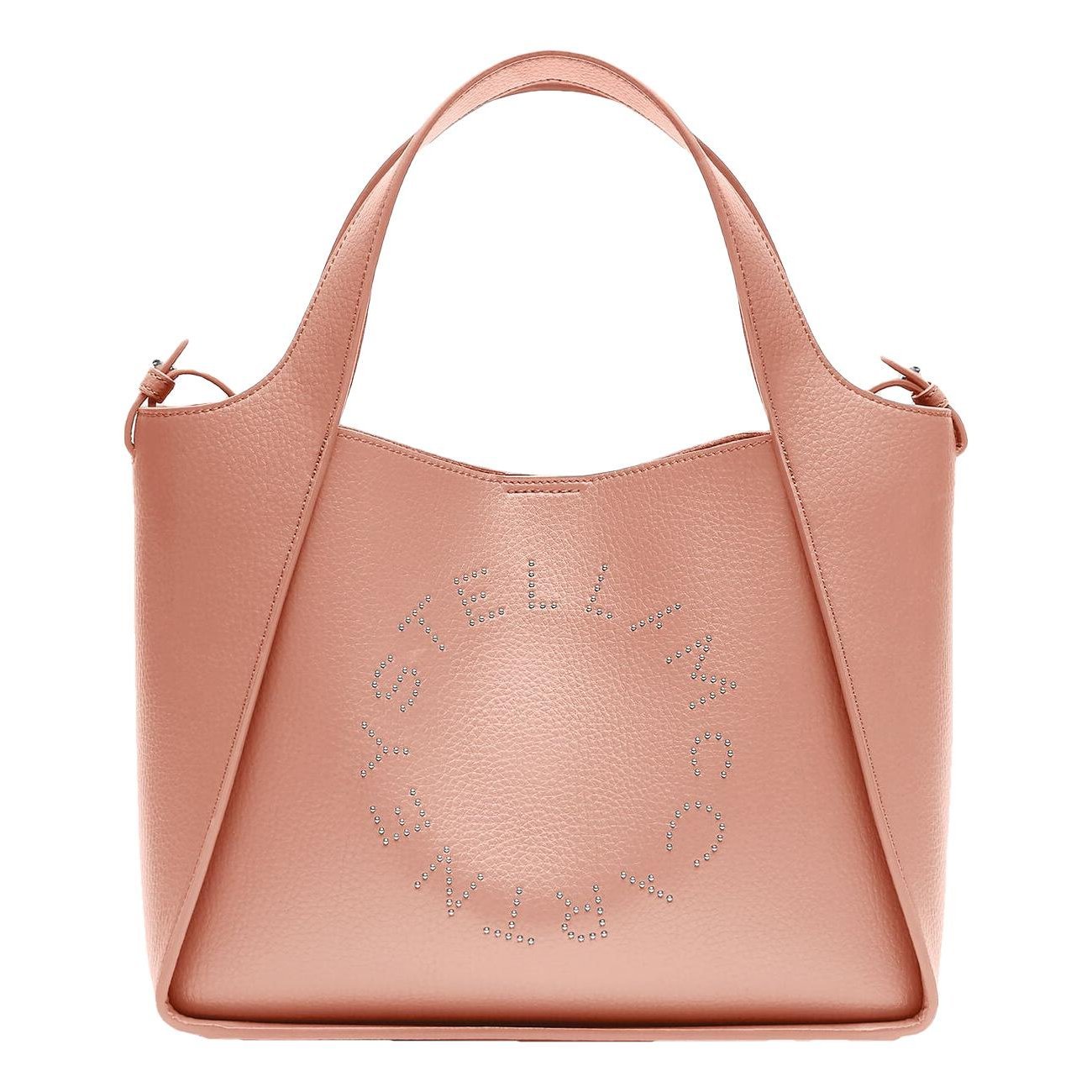 Logo vegan leather crossbody bag