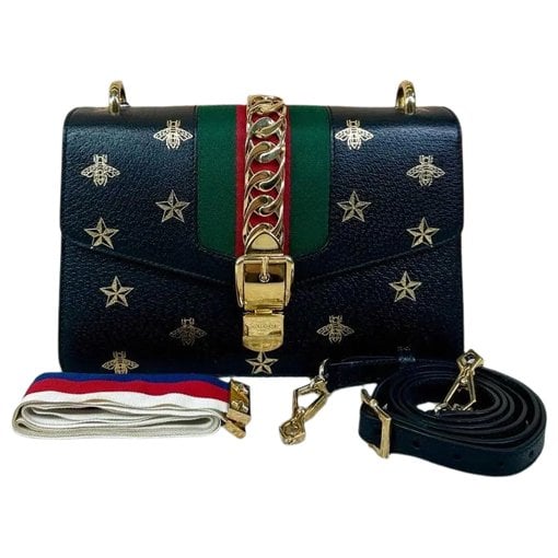 Sylvie leather crossbody bag