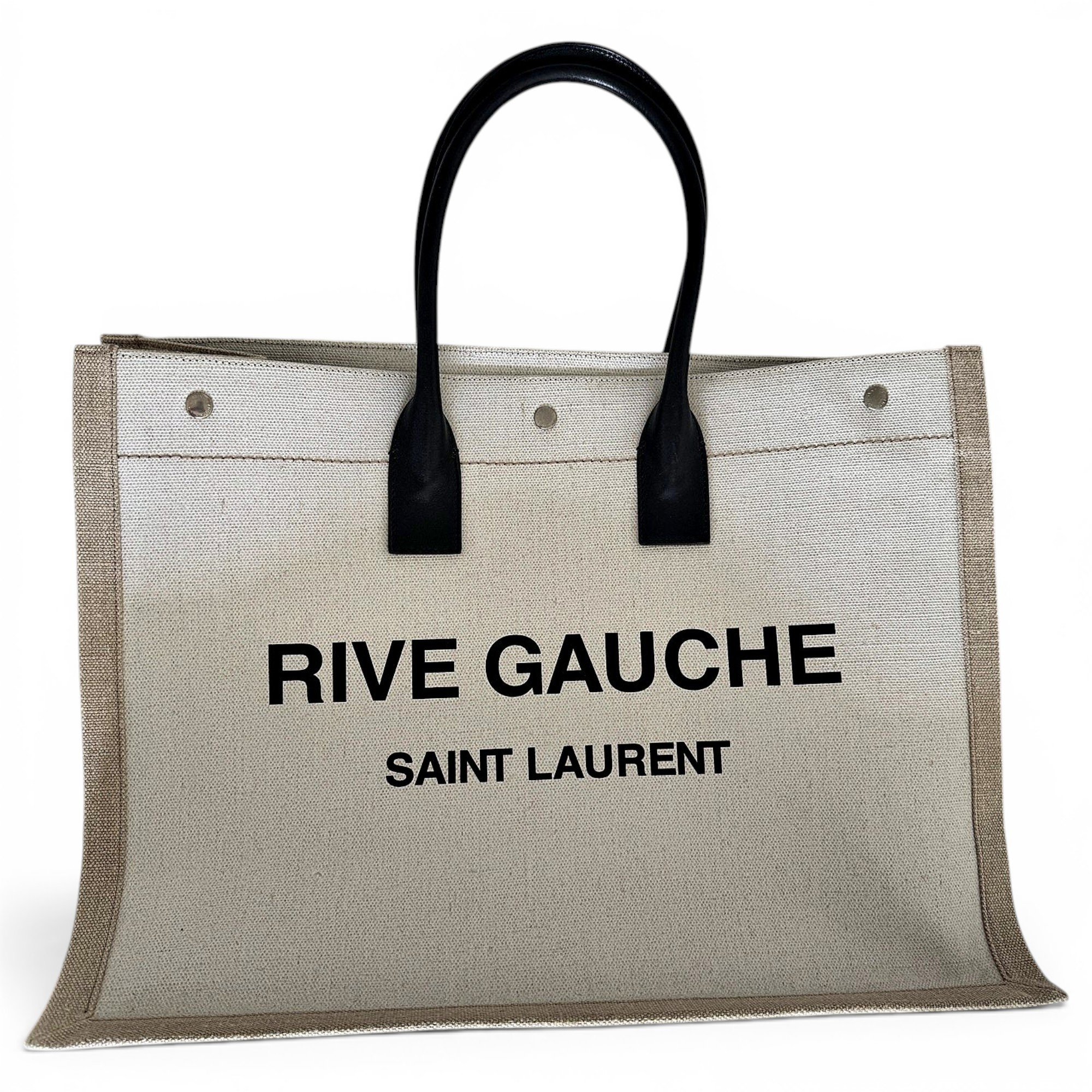 Rive Gauche leather handbag