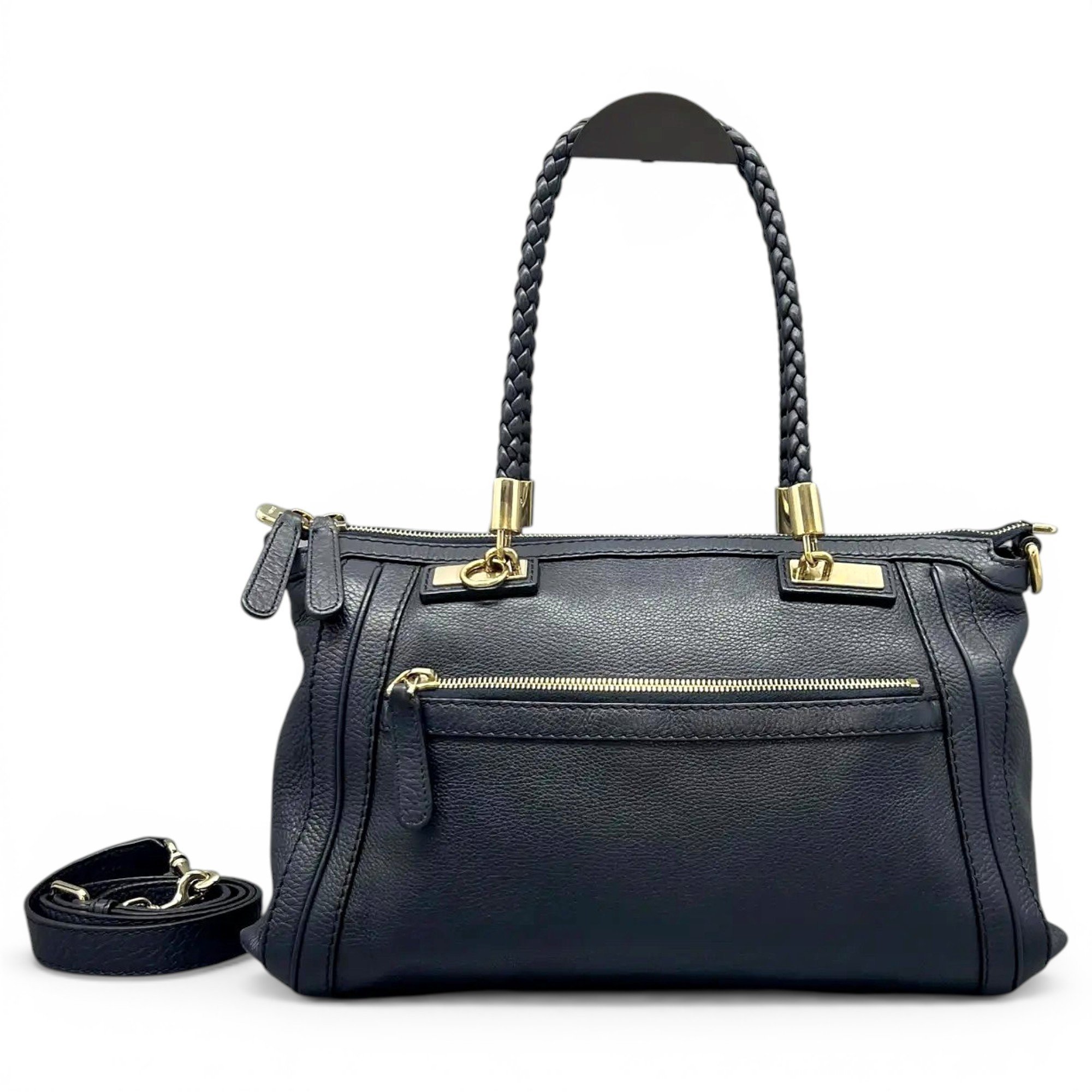 Bella leather handbag