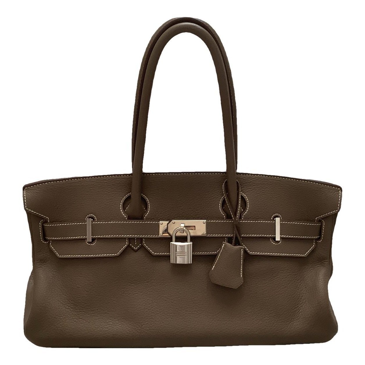 Birkin Shoulder leather handbag