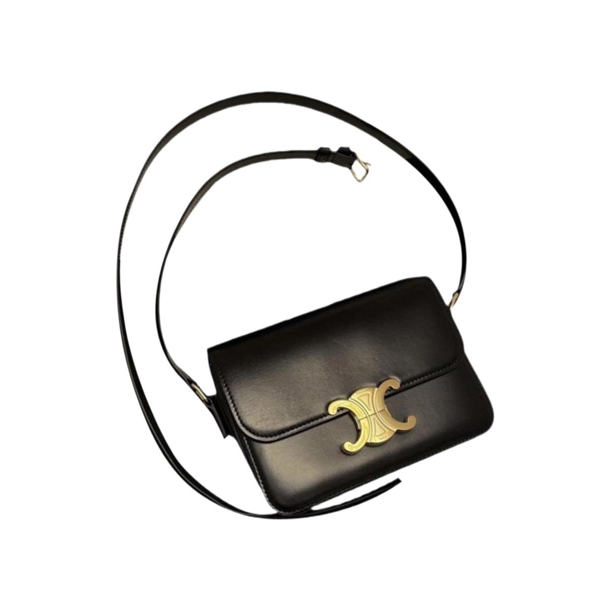 Triomphe leather handbag