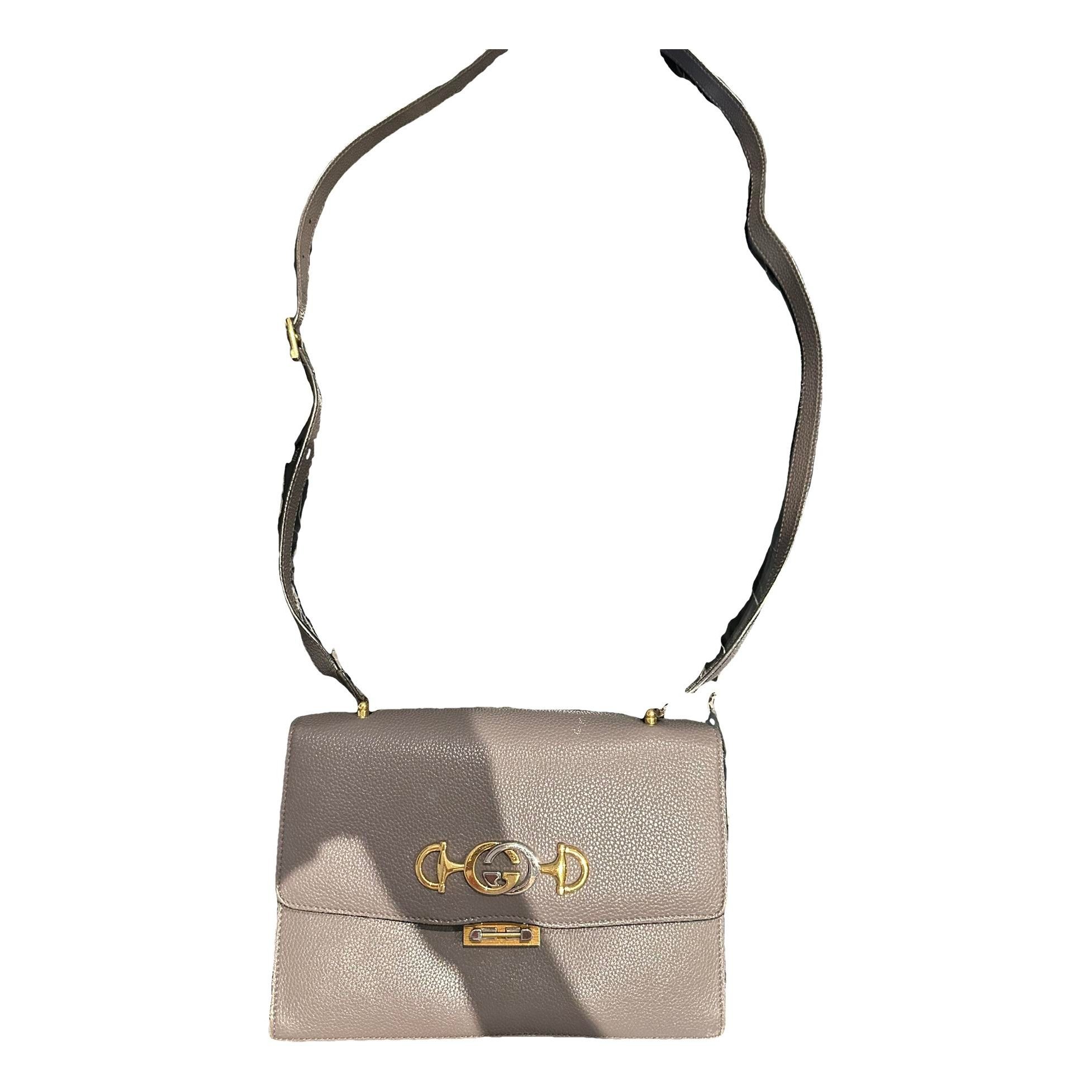 Zumi leather handbag