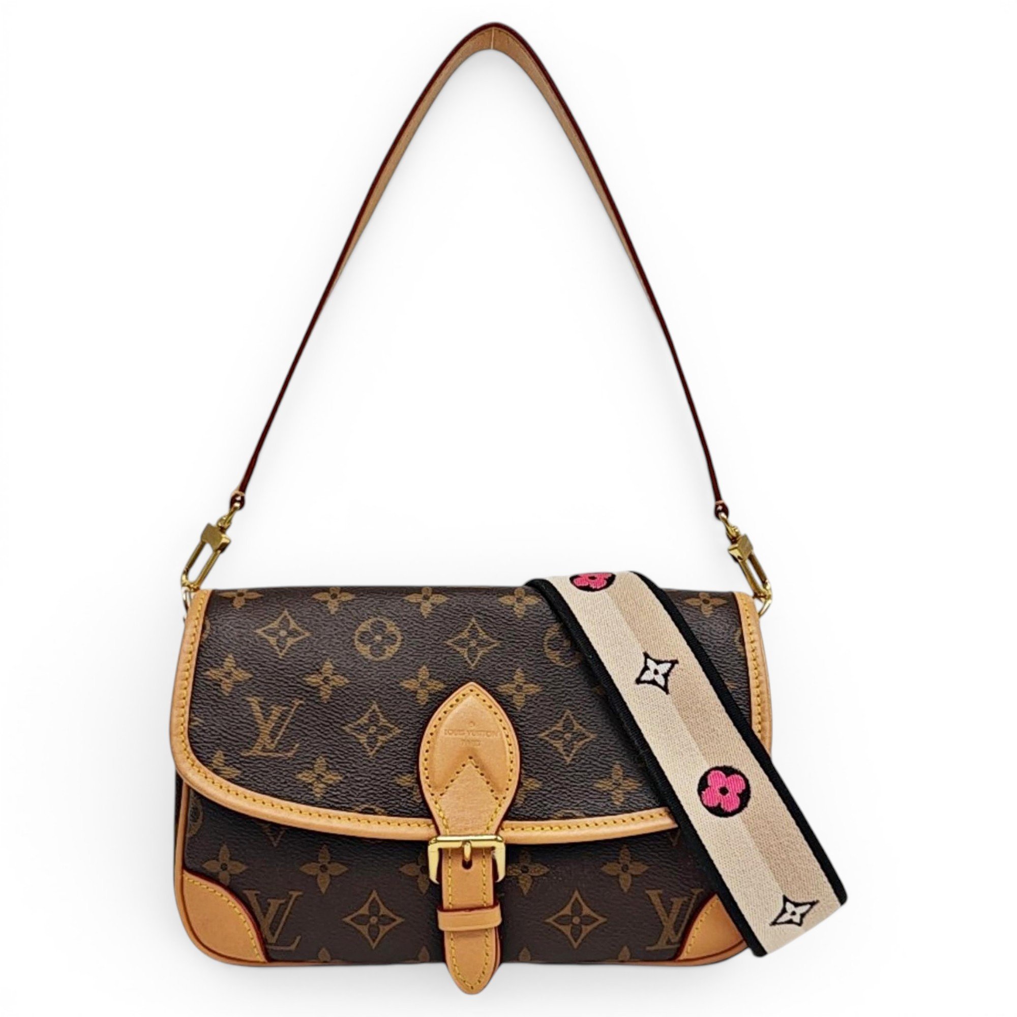 Diane leather crossbody bag