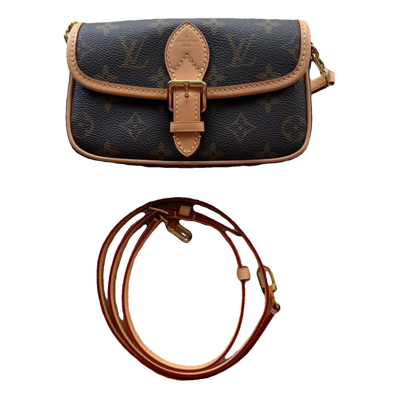 Diane leather crossbody bag