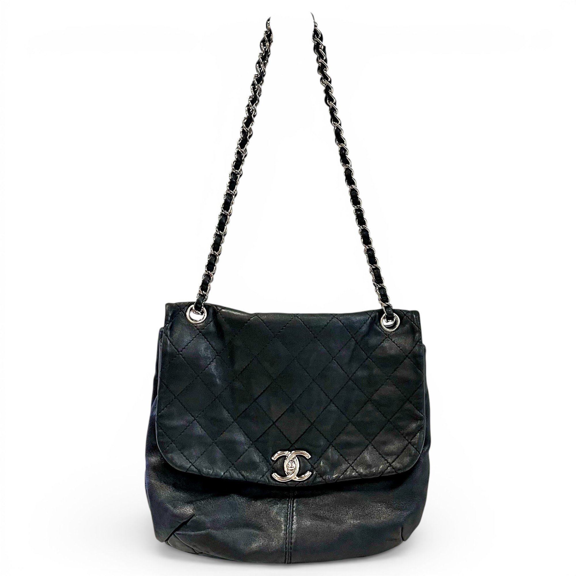 Grand shopping leather tote