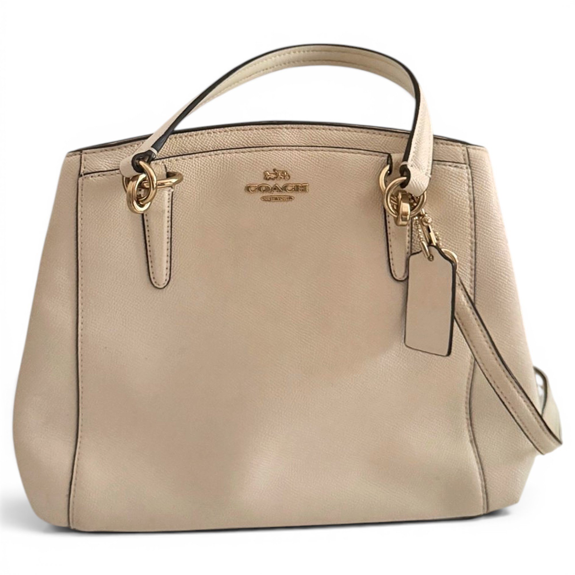 Crossgrain Kitt Carry All leather handbag