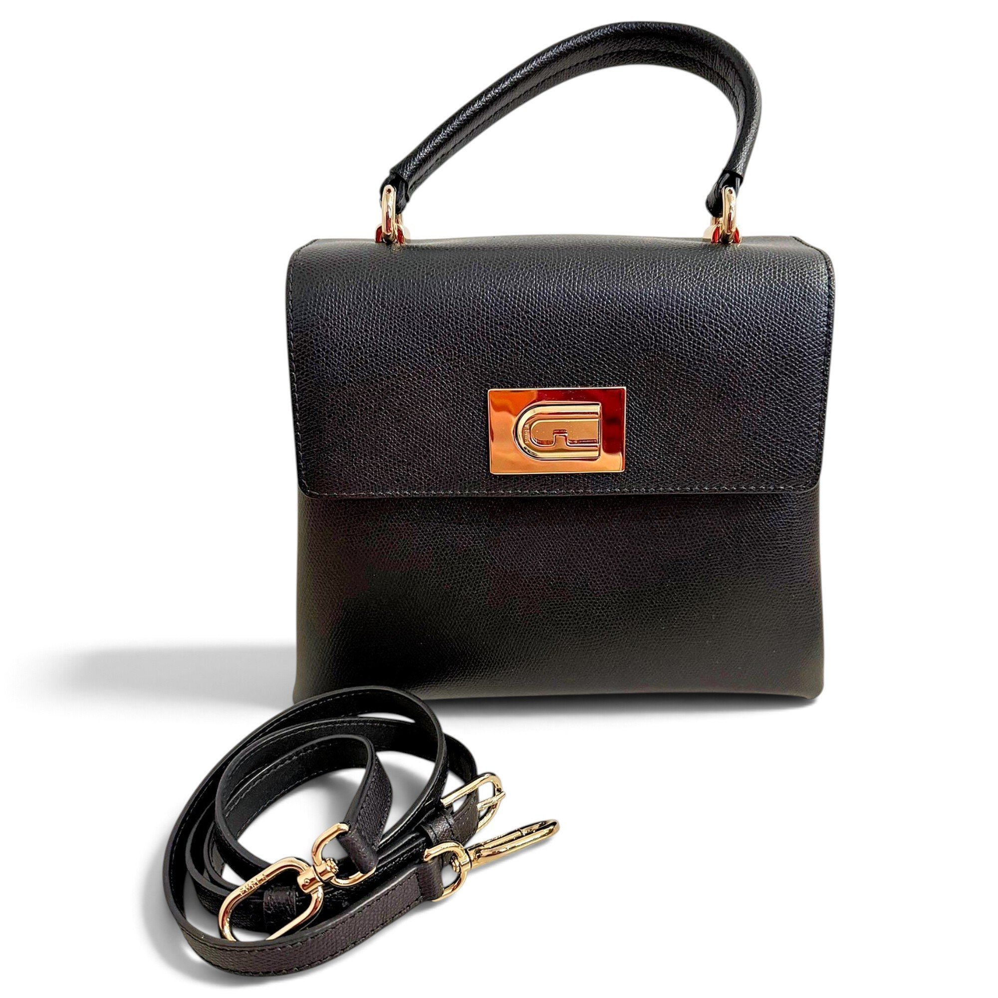 Leather handbag