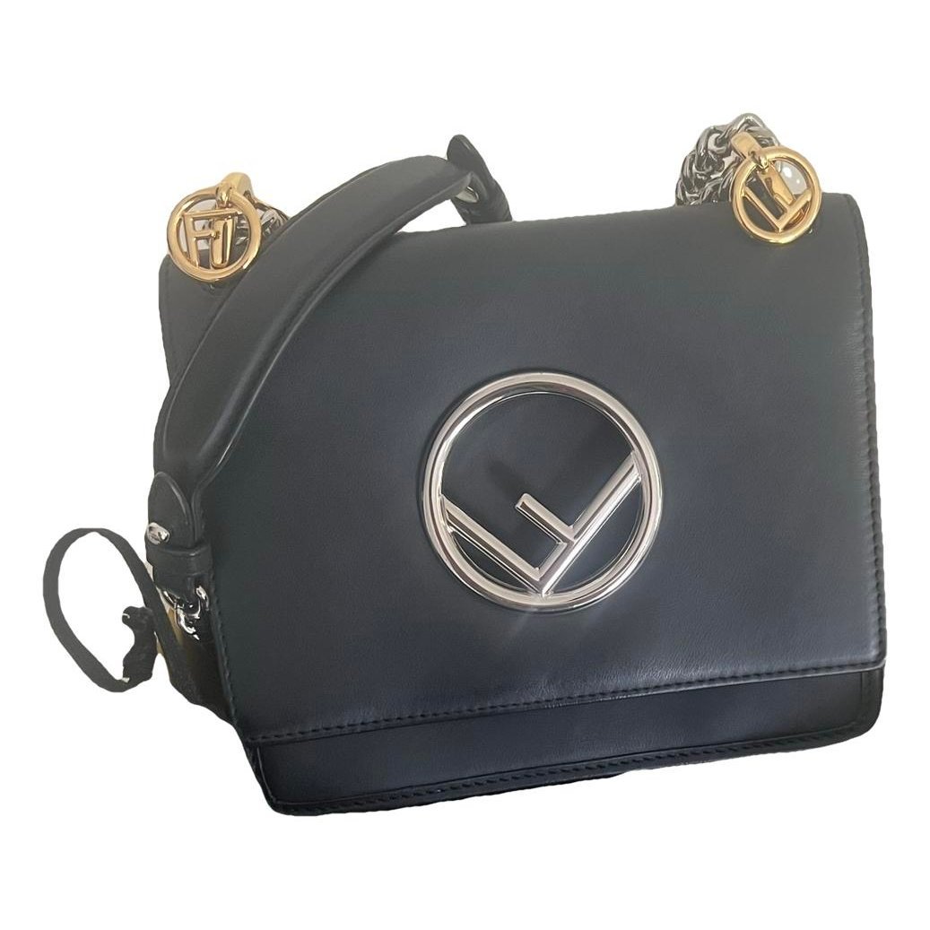 Kan I Logo leather handbag