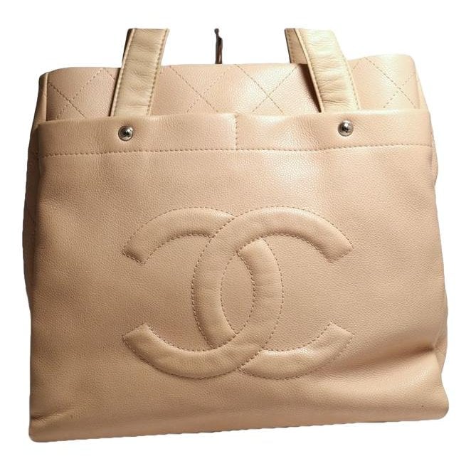 Leather tote