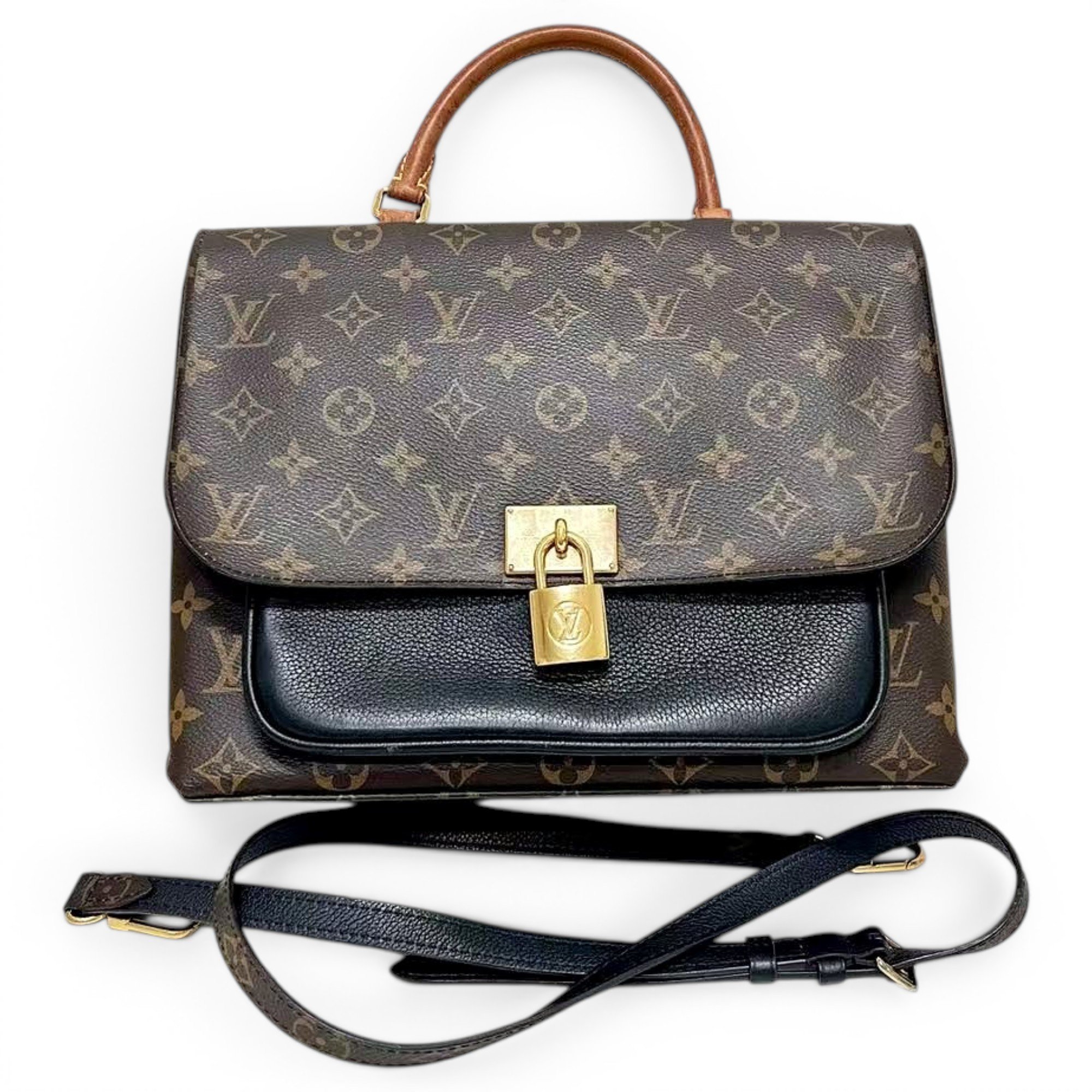 Marignan leather handbag